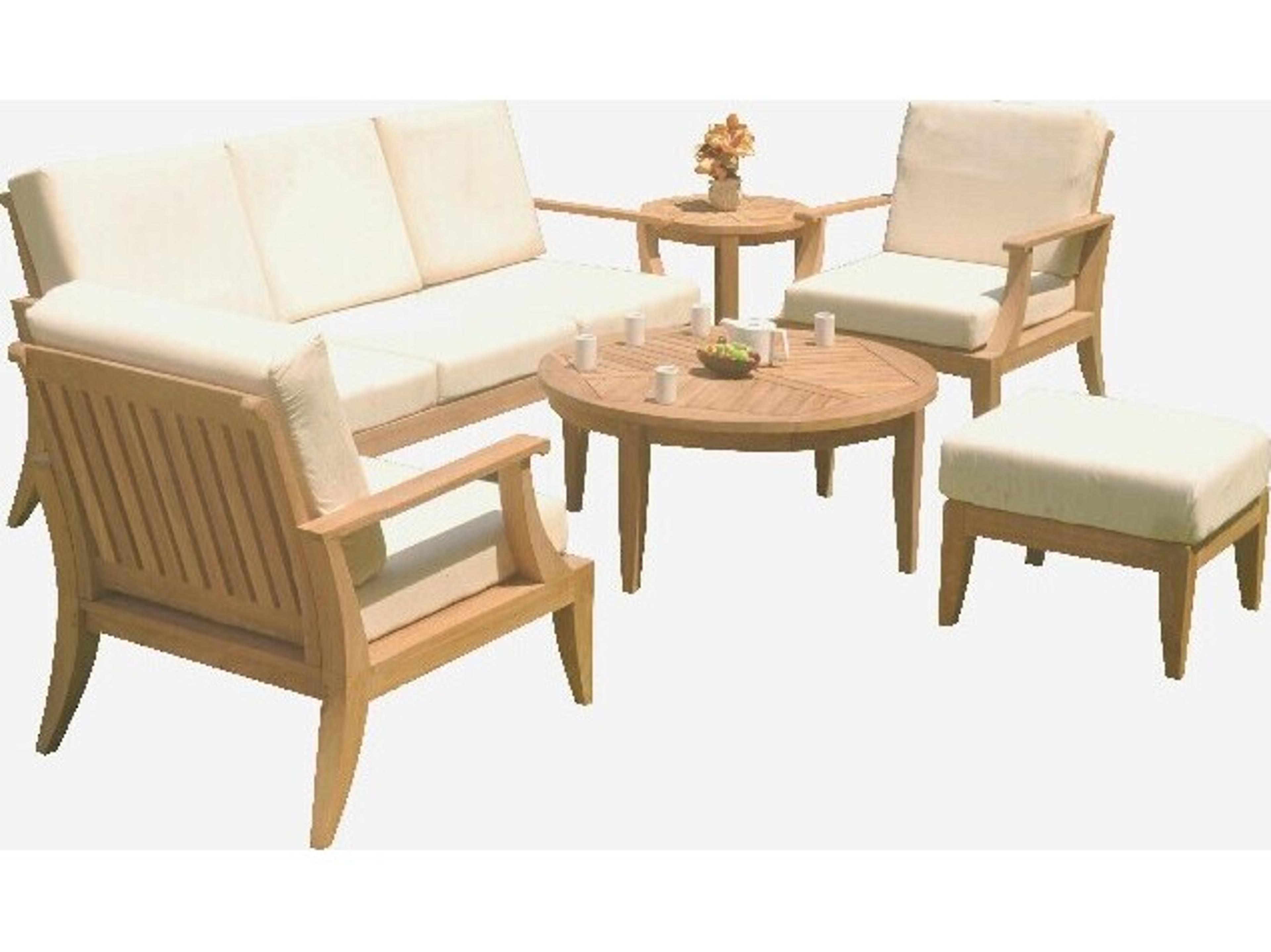 Teak Smith Lagos 6 Piece Sofa Set