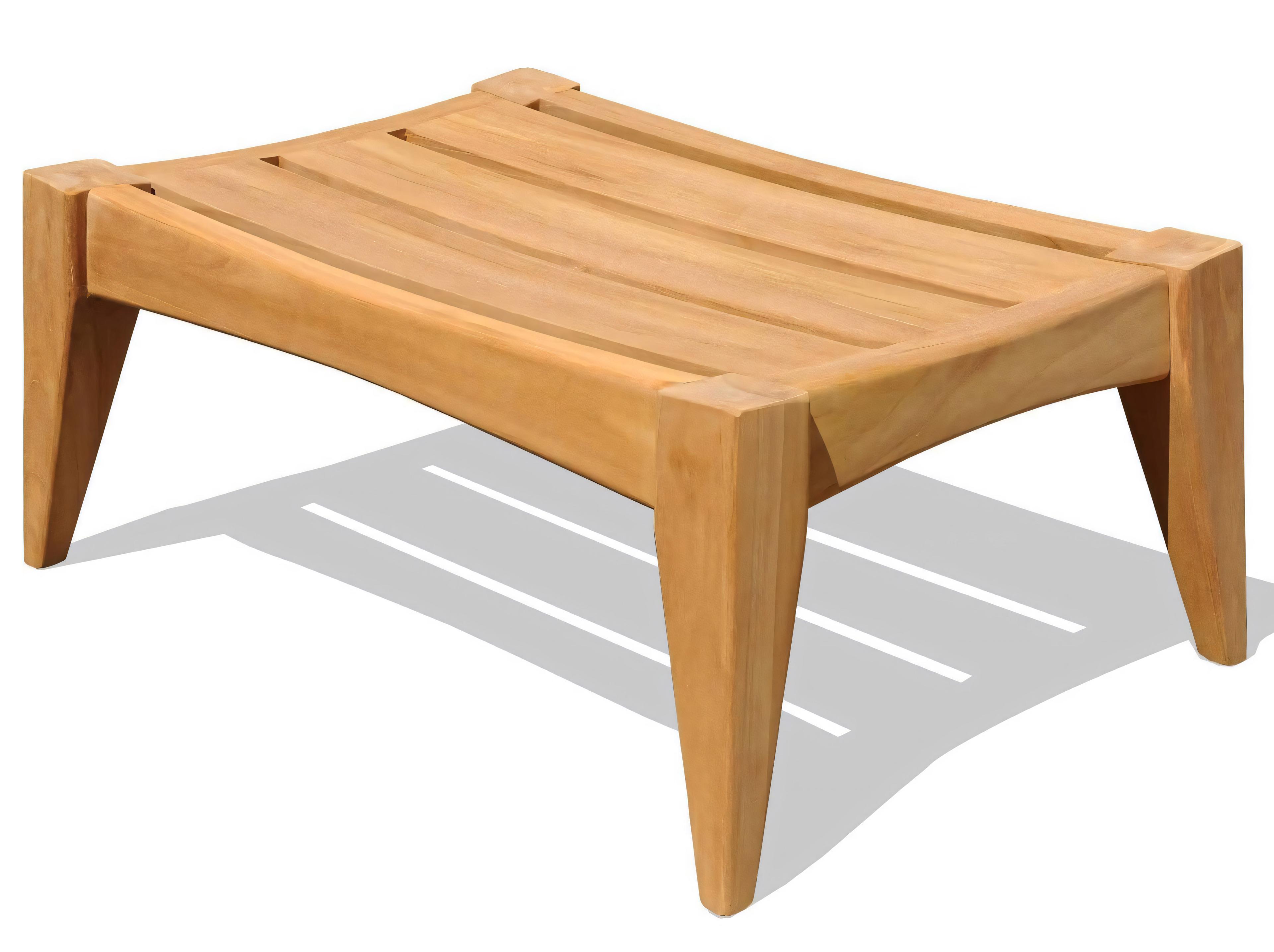 Teak Smith Noida Ottoman