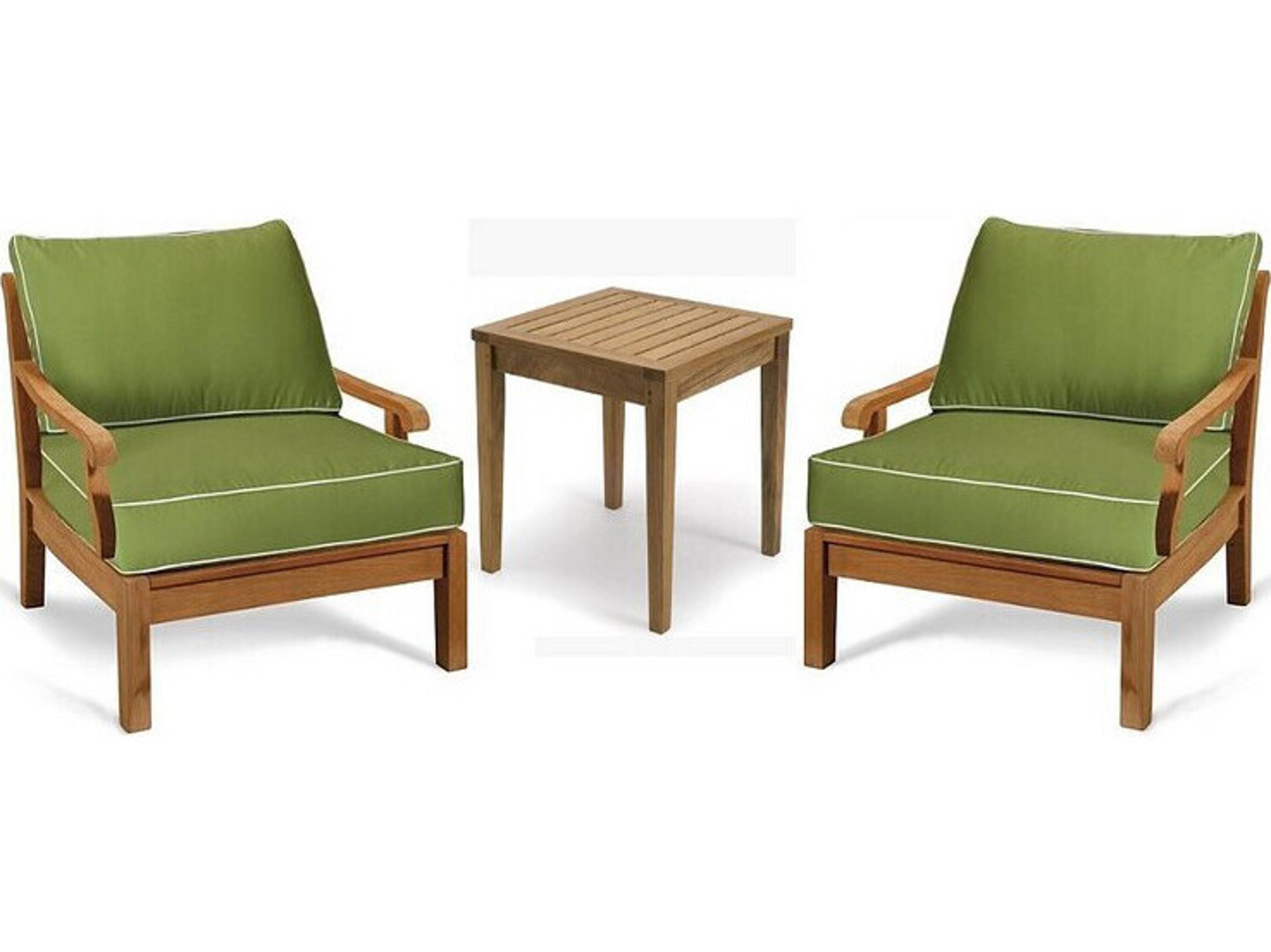 Teak Smith Sack 3 Piece Sofa Set