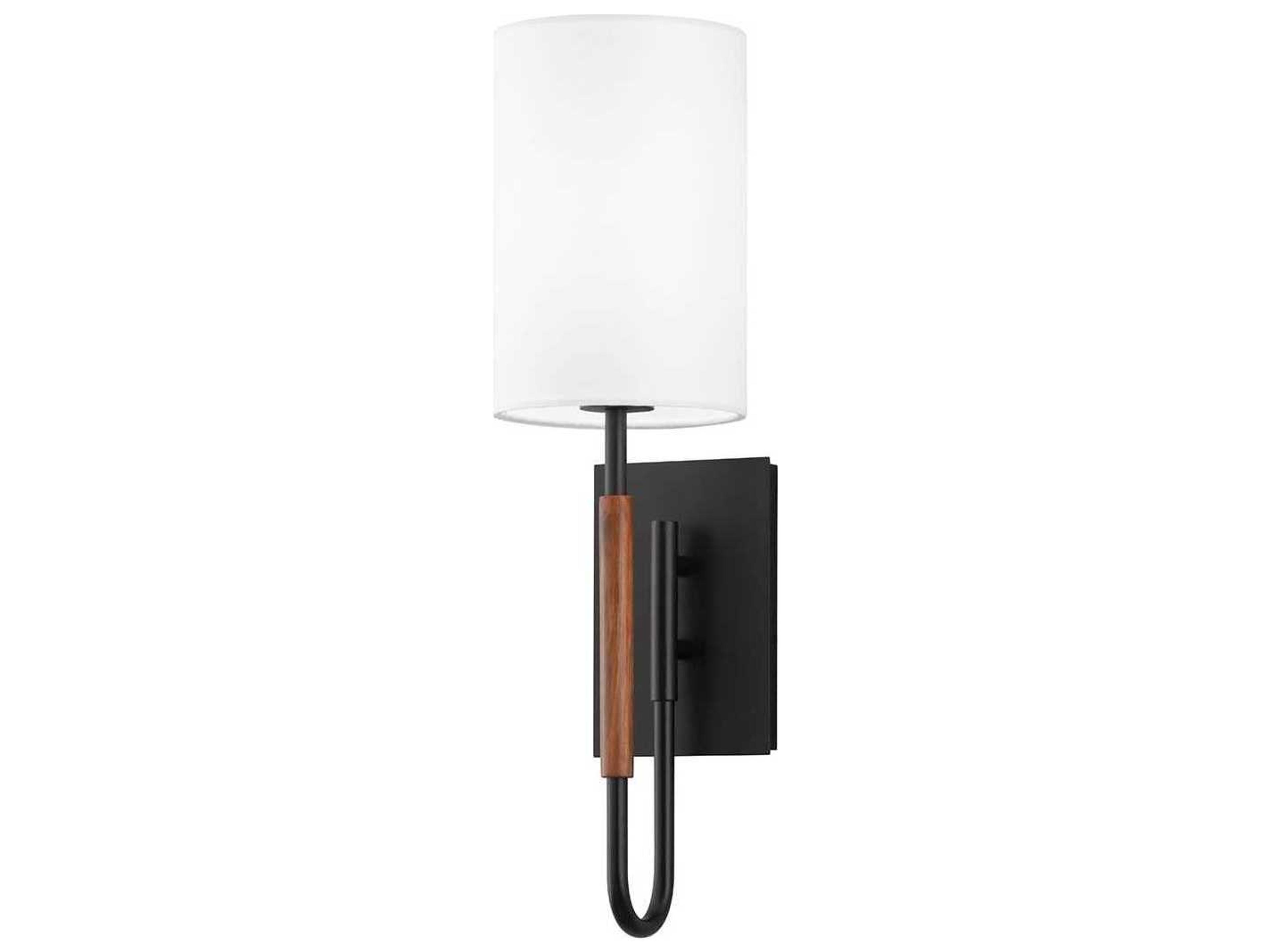 Troy Lighting Cosmo 1-Light Black Wall Sconce