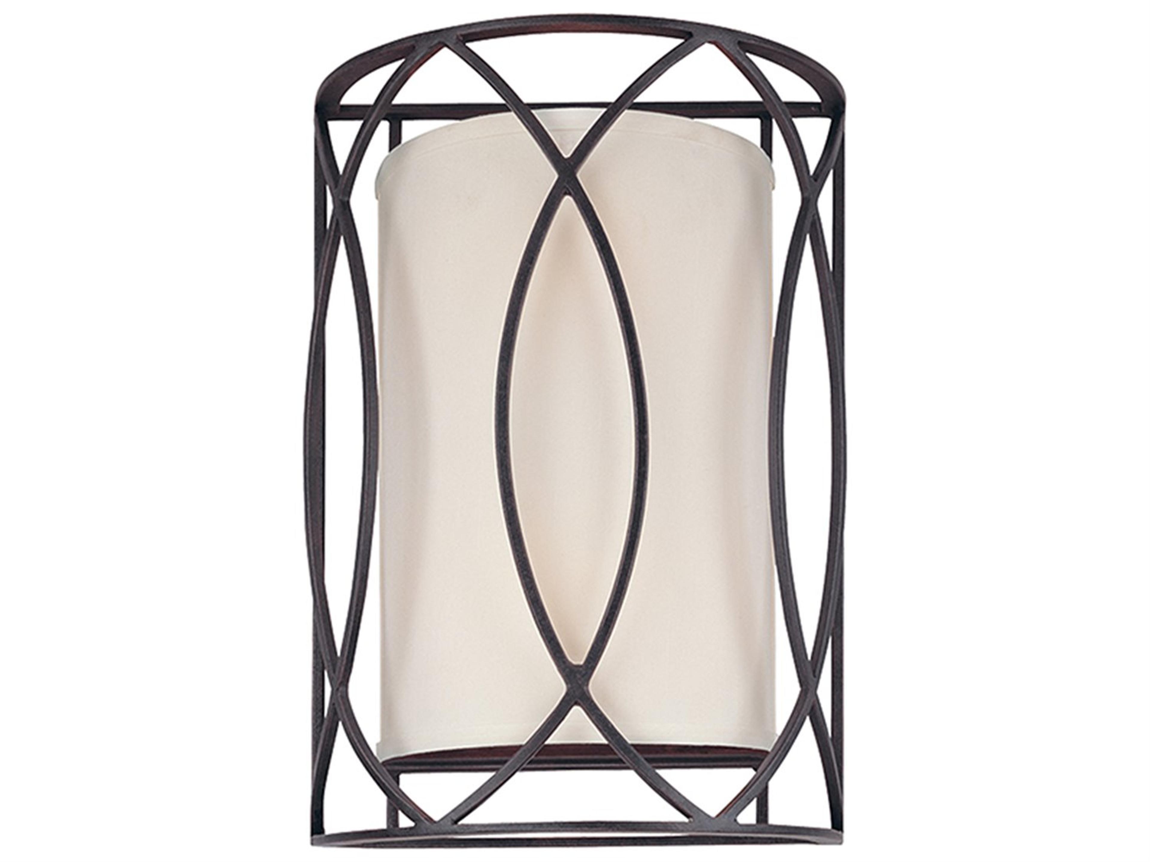 Sausalito 2-Light Deep Bronze Wall Sconce
