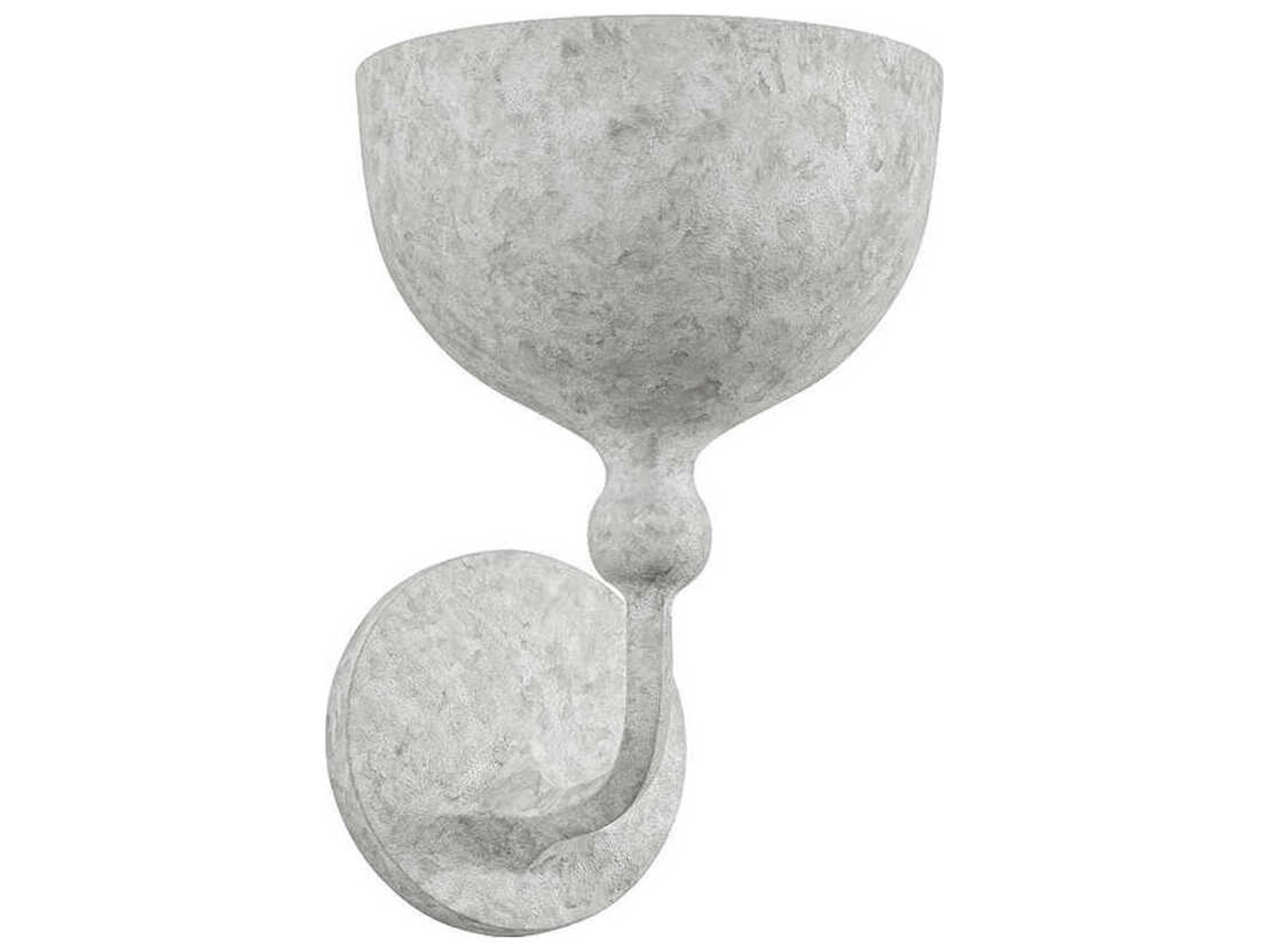 Troy Lighting Paget 1-Light Weathered White Gray Wall Sconce