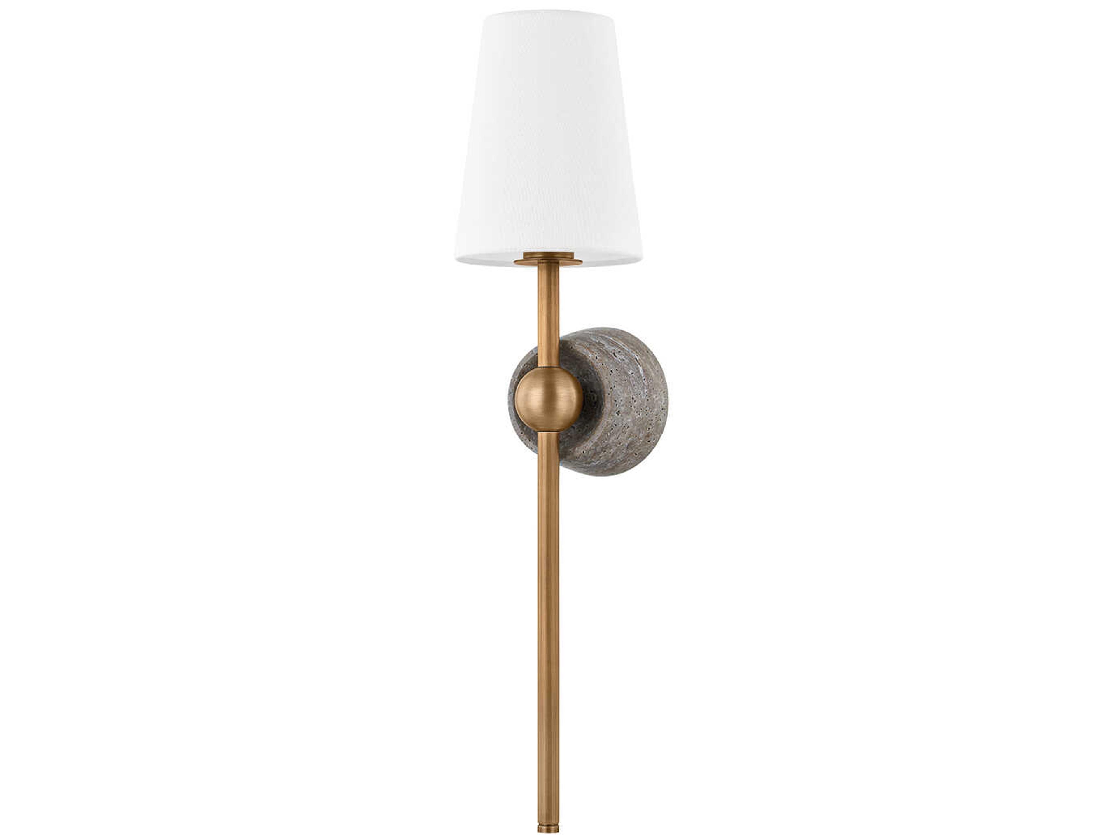 Los Vilos 1-Light Patina Brass Wall Sconce