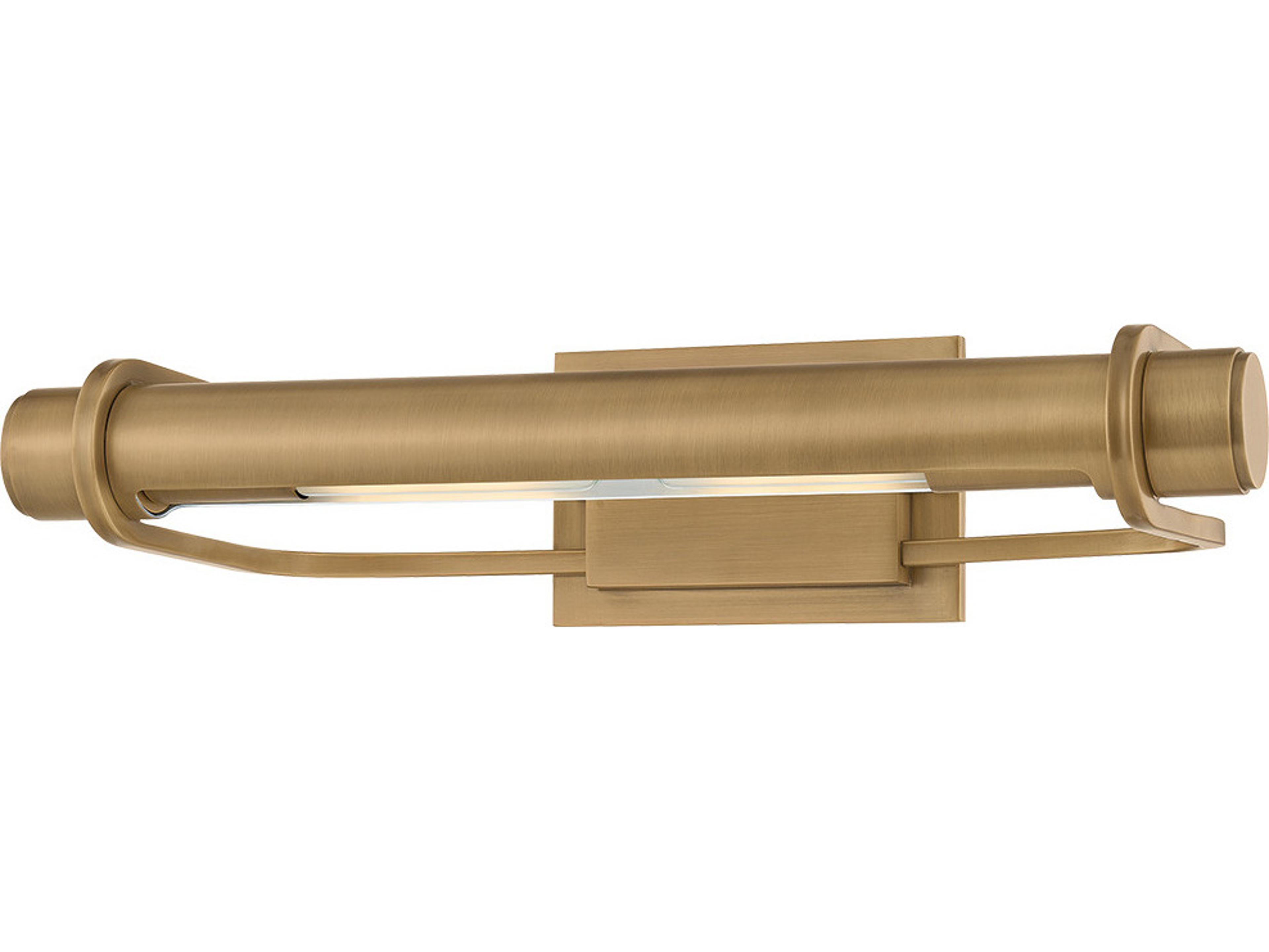 Troy Lighting Caspian 2-Light Patina Brass Picture Light