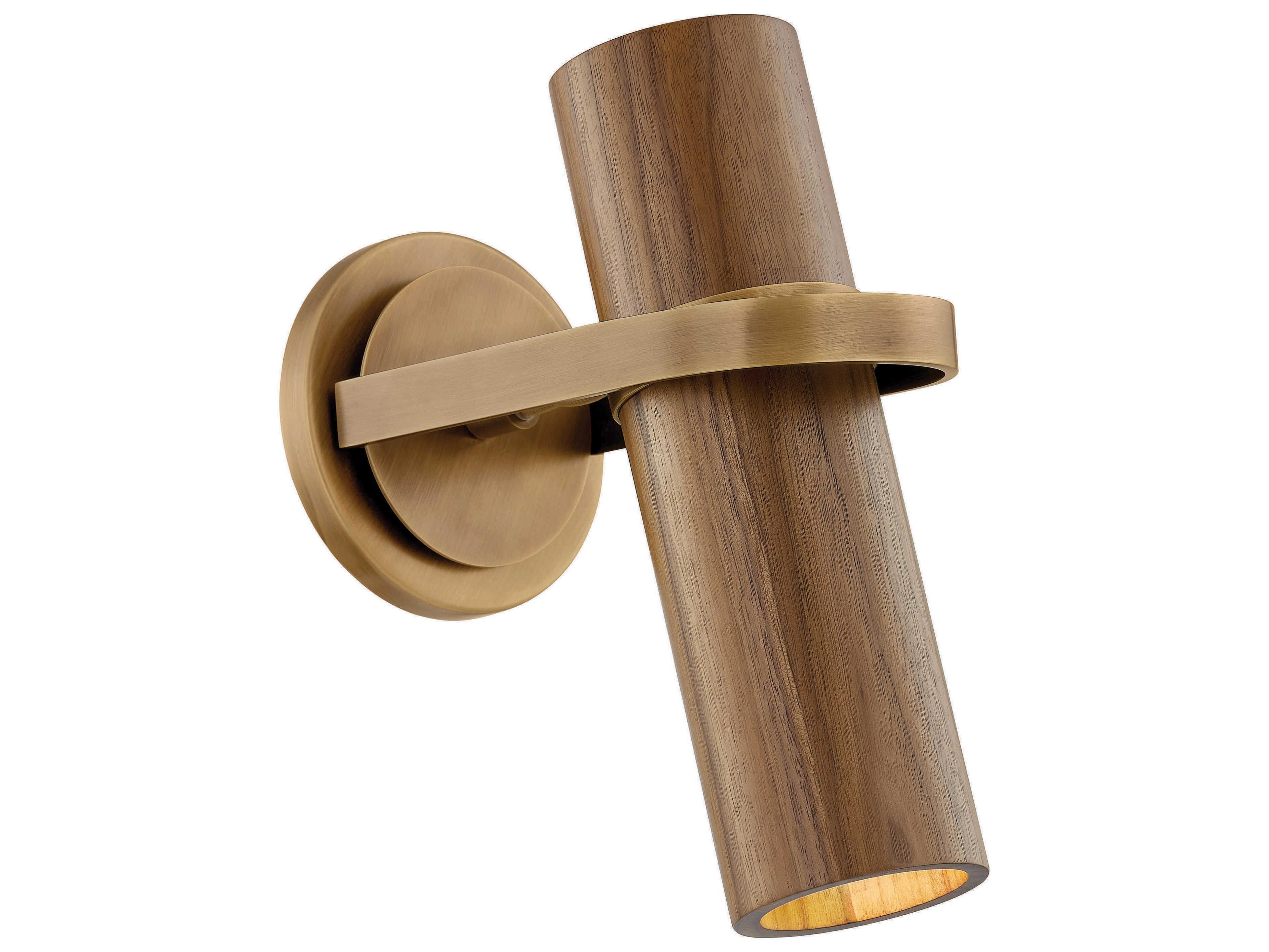 Troy Lighting Lennox 1-Light Patina Brass Wall Sconce