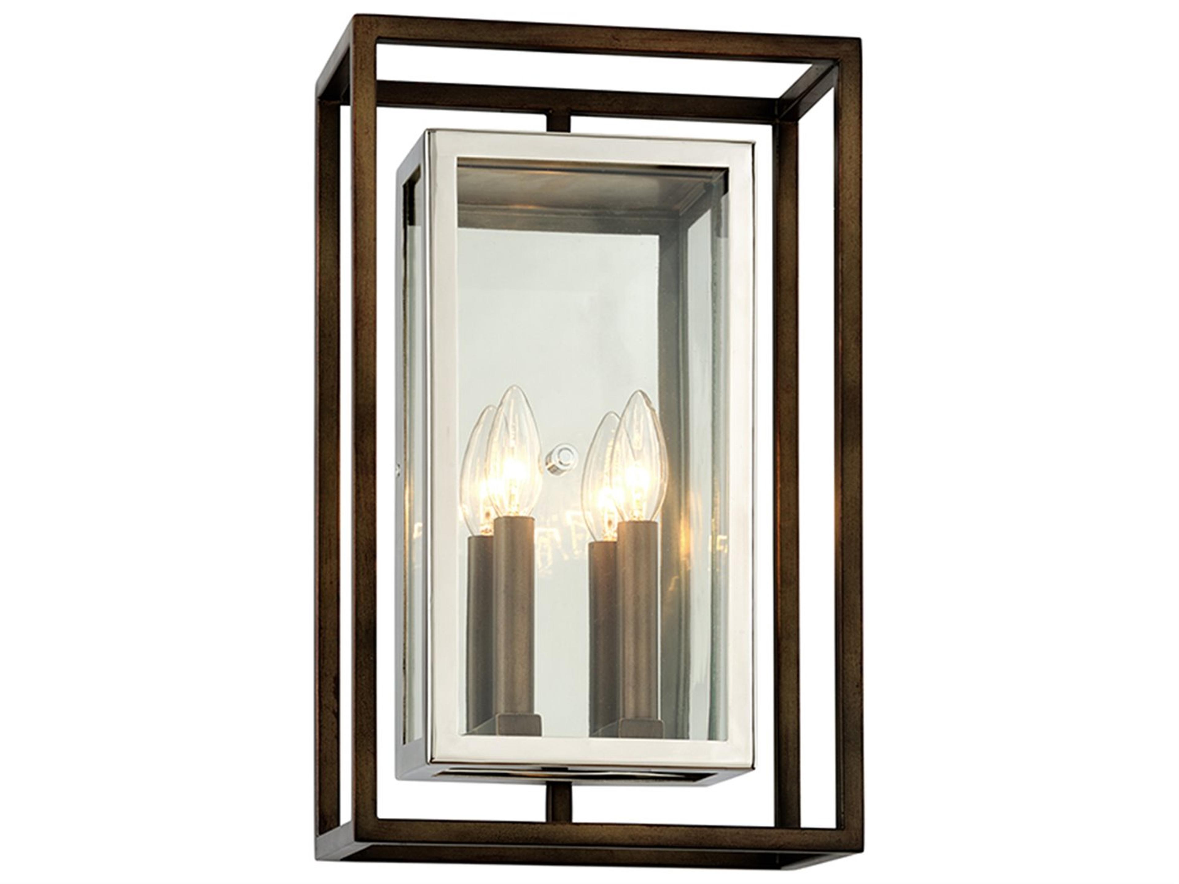 Troy Lighting Morgan 2 - Light Glass Outdoor Wall Light