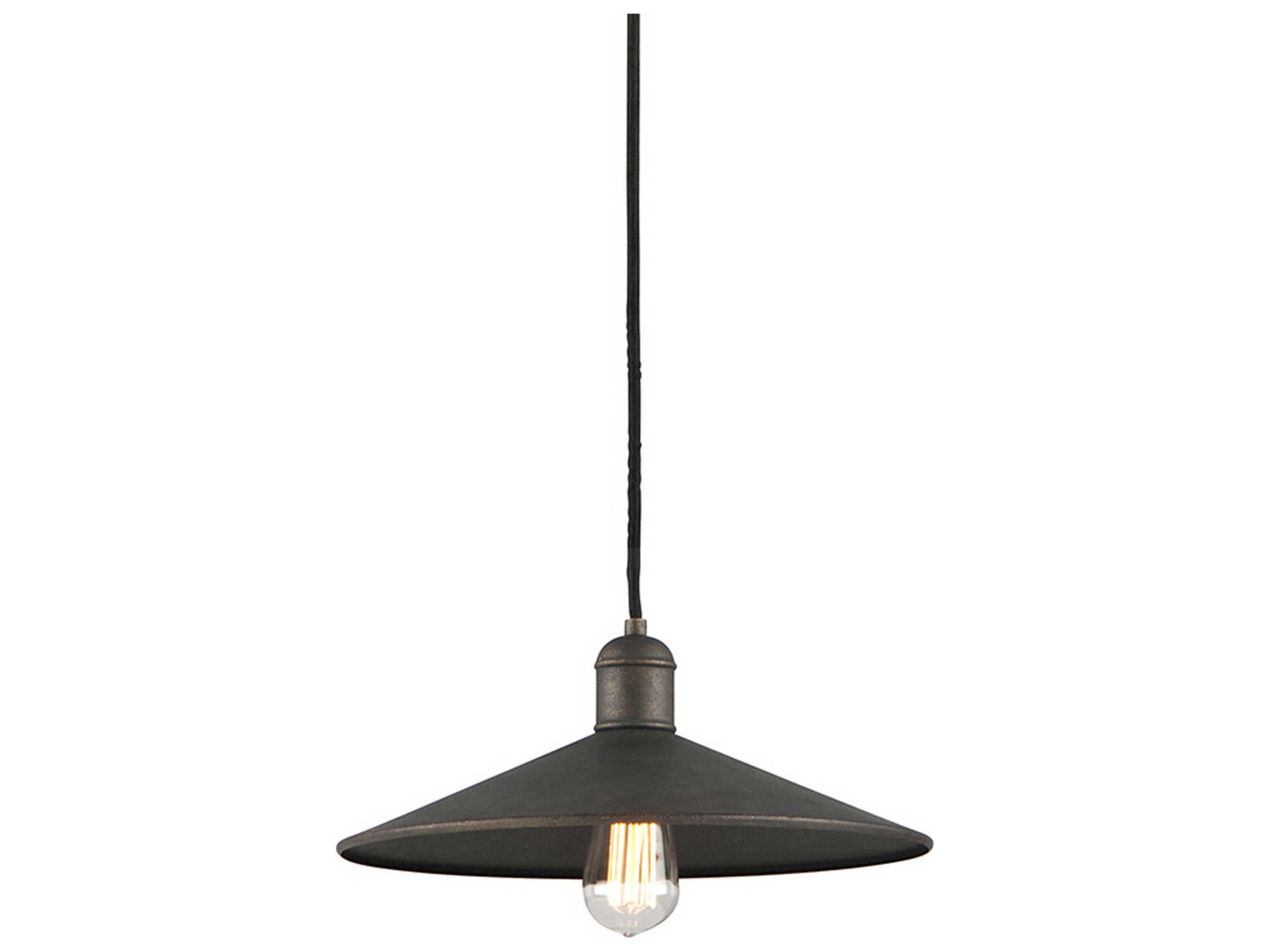 Troy Lighting Mccoy 1-Light Vintage Bronze Pendant