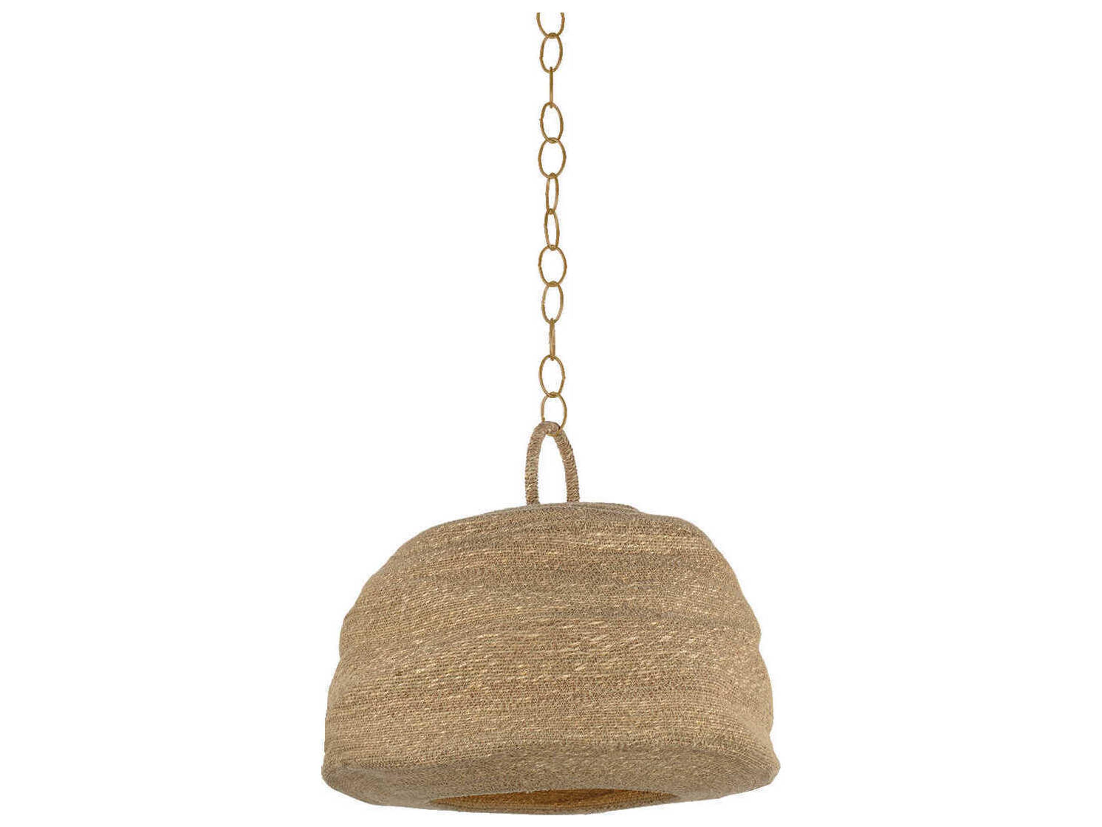 Troy Lighting Ferrando 1-Light Patina Brass Dome Pendant