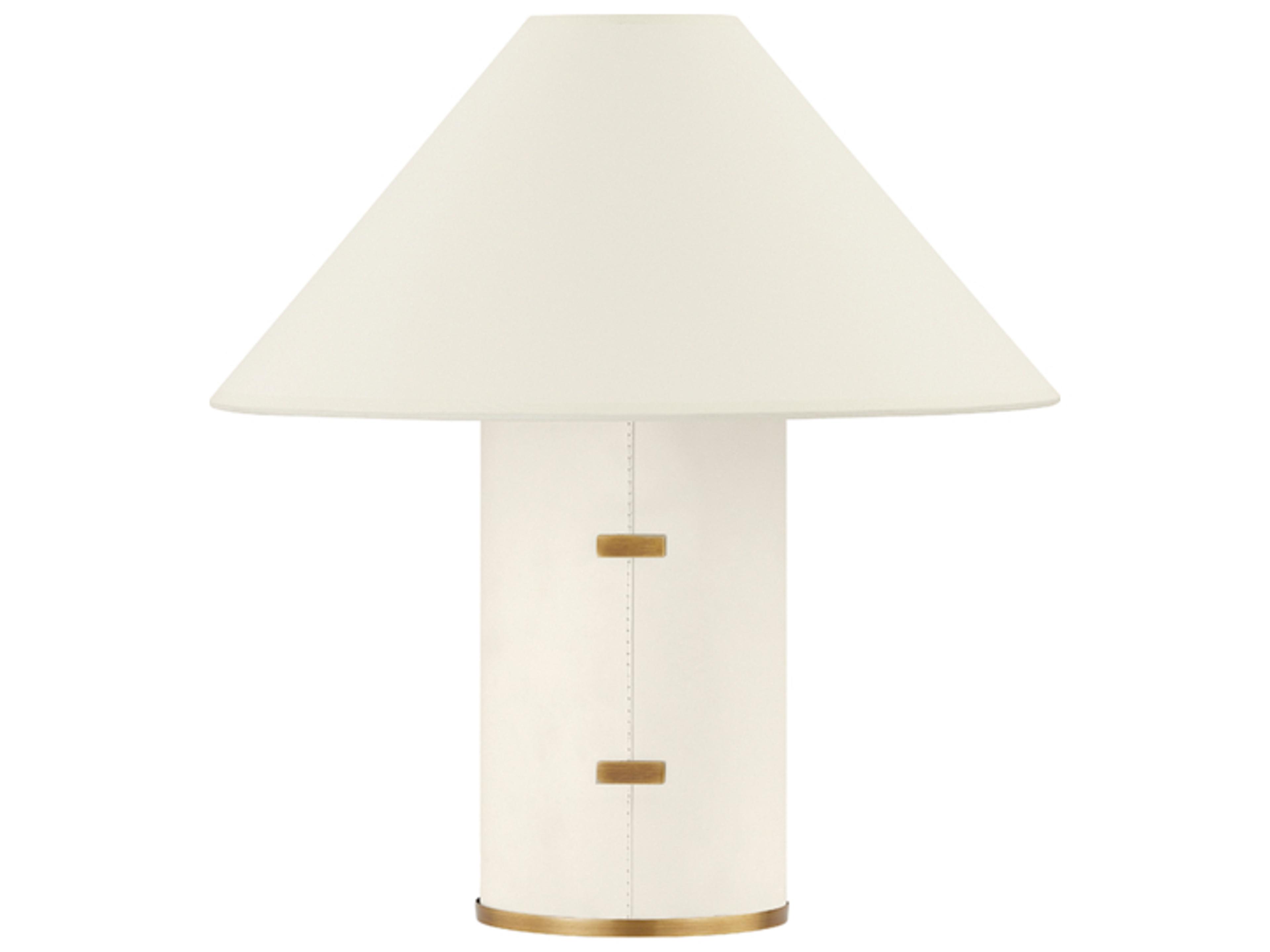 Troy Lighting Bond Patina Brass Paper White Table Lamp