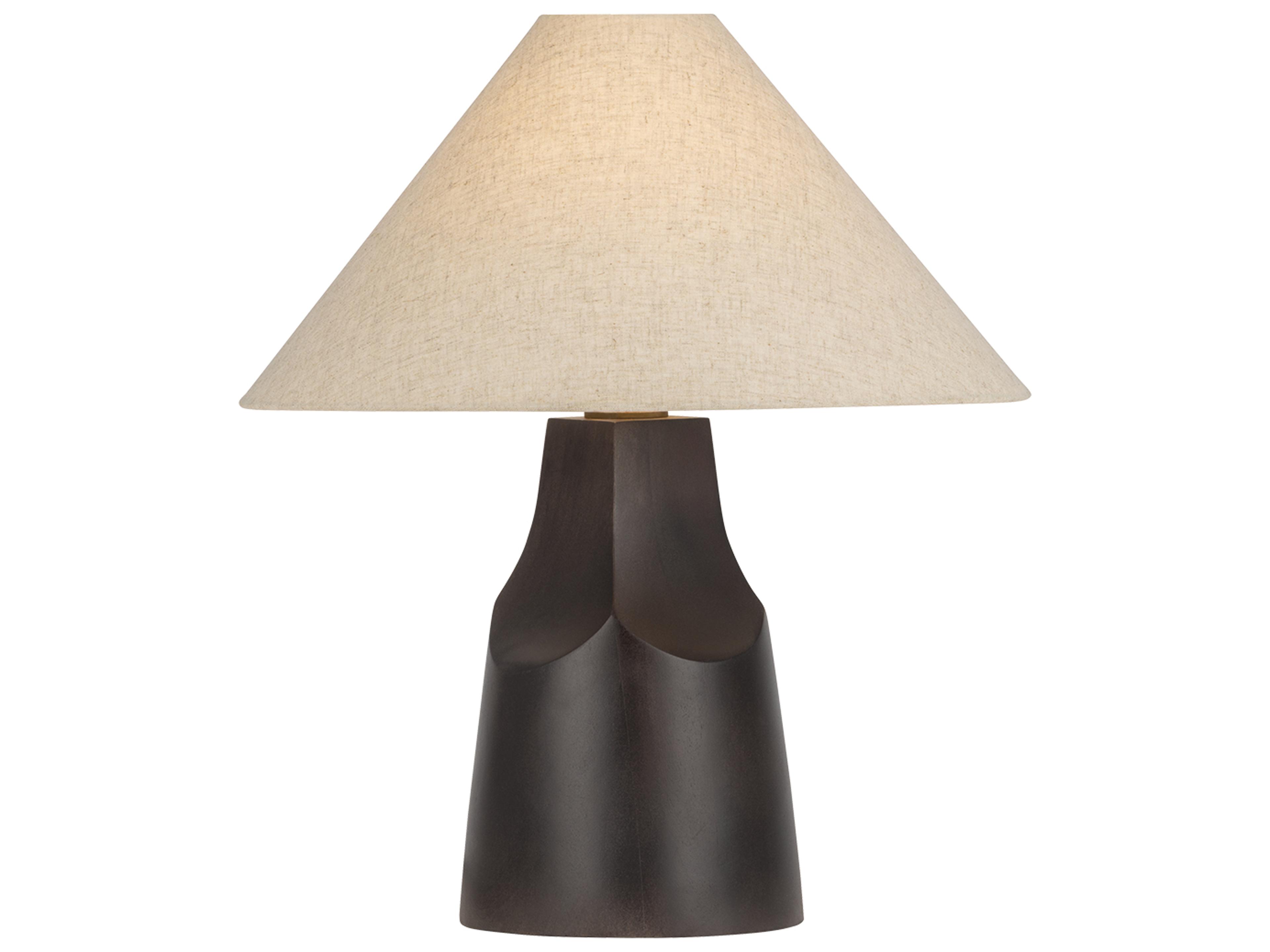 Troy Lighting Hewn Patina Brass Table Lamp