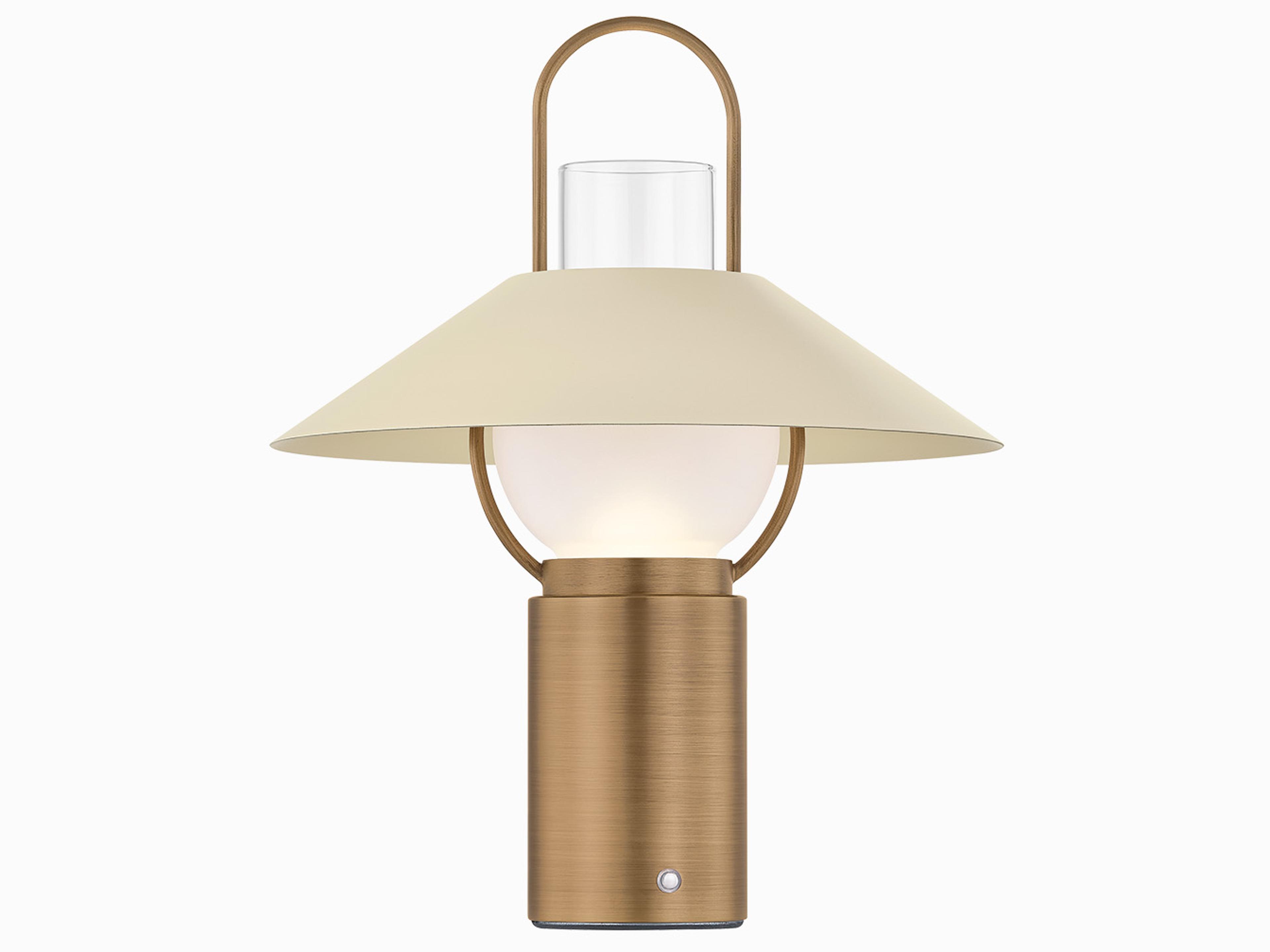 Troy Lighting Kindle Patina Brass Soft Sand Table Lamp