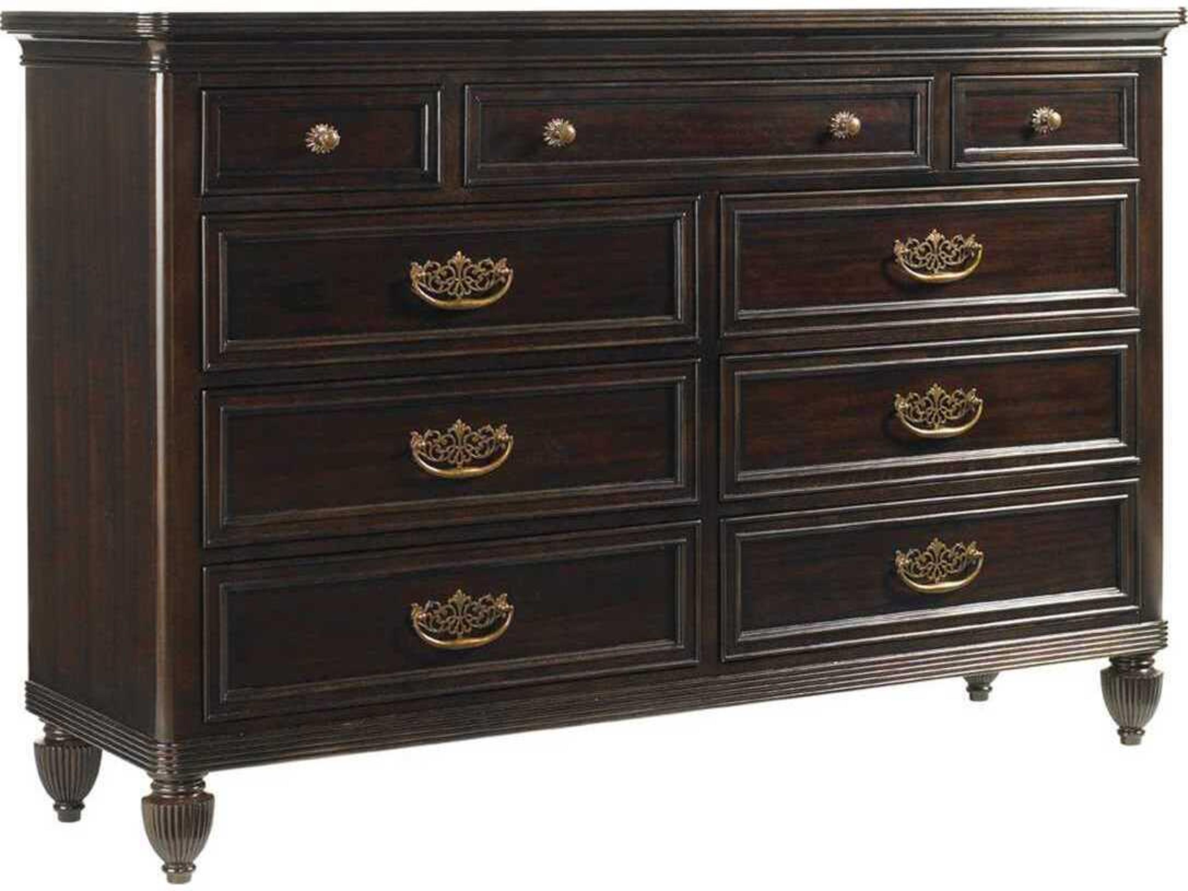 Tommy Bahama Royal Kahala Royal Suite 9 - Drawer Double Dresser