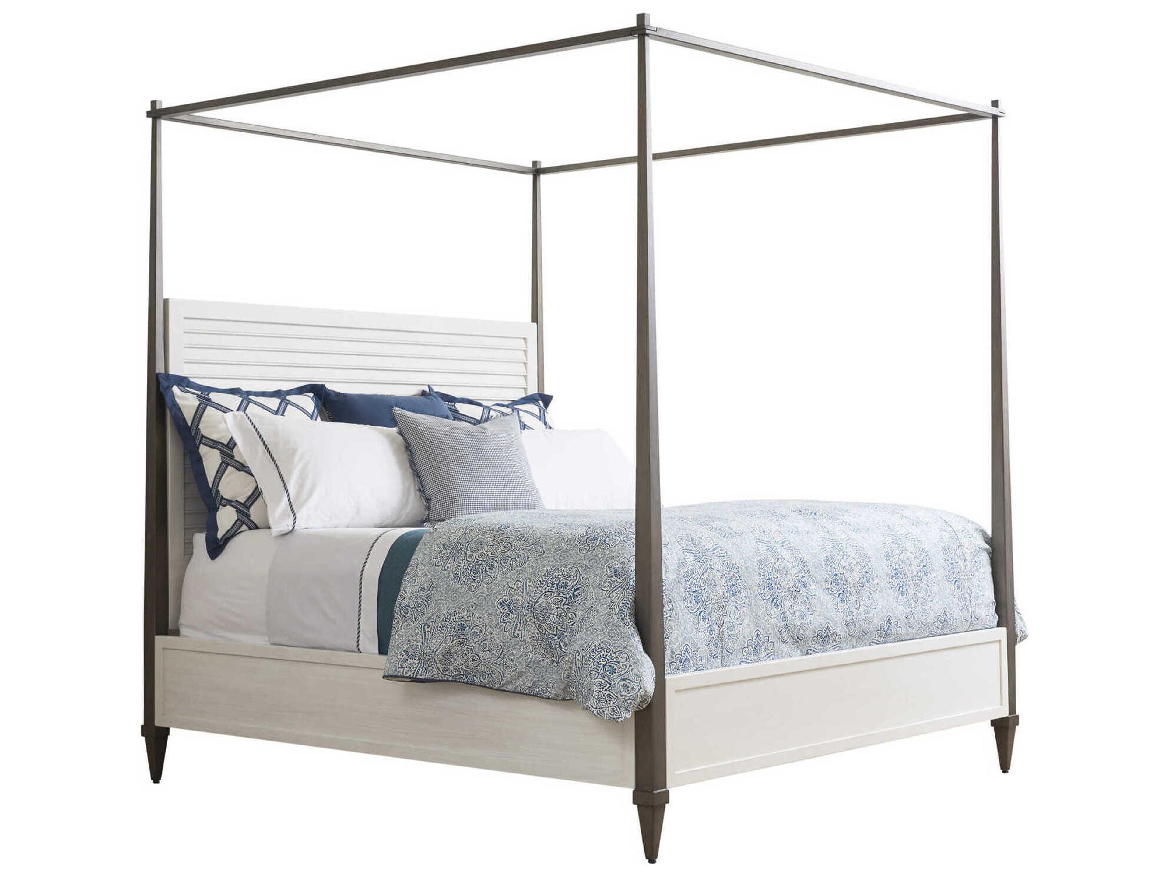 Tommy Bahama Ocean Breeze Coral Gables King Poster Bed