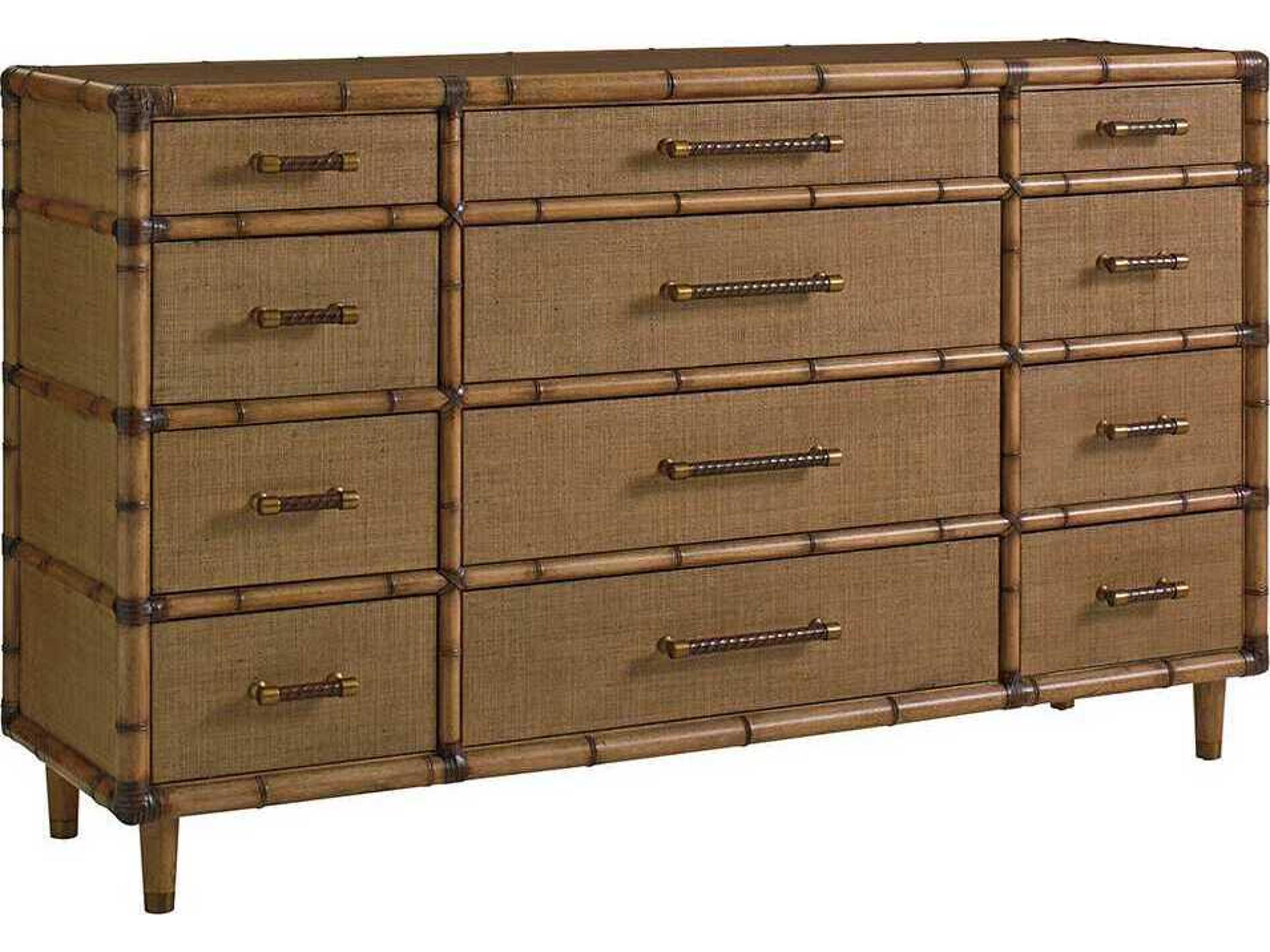 Tommy Bahama Twin Palms Windward 12 - Drawer Triple Dresser