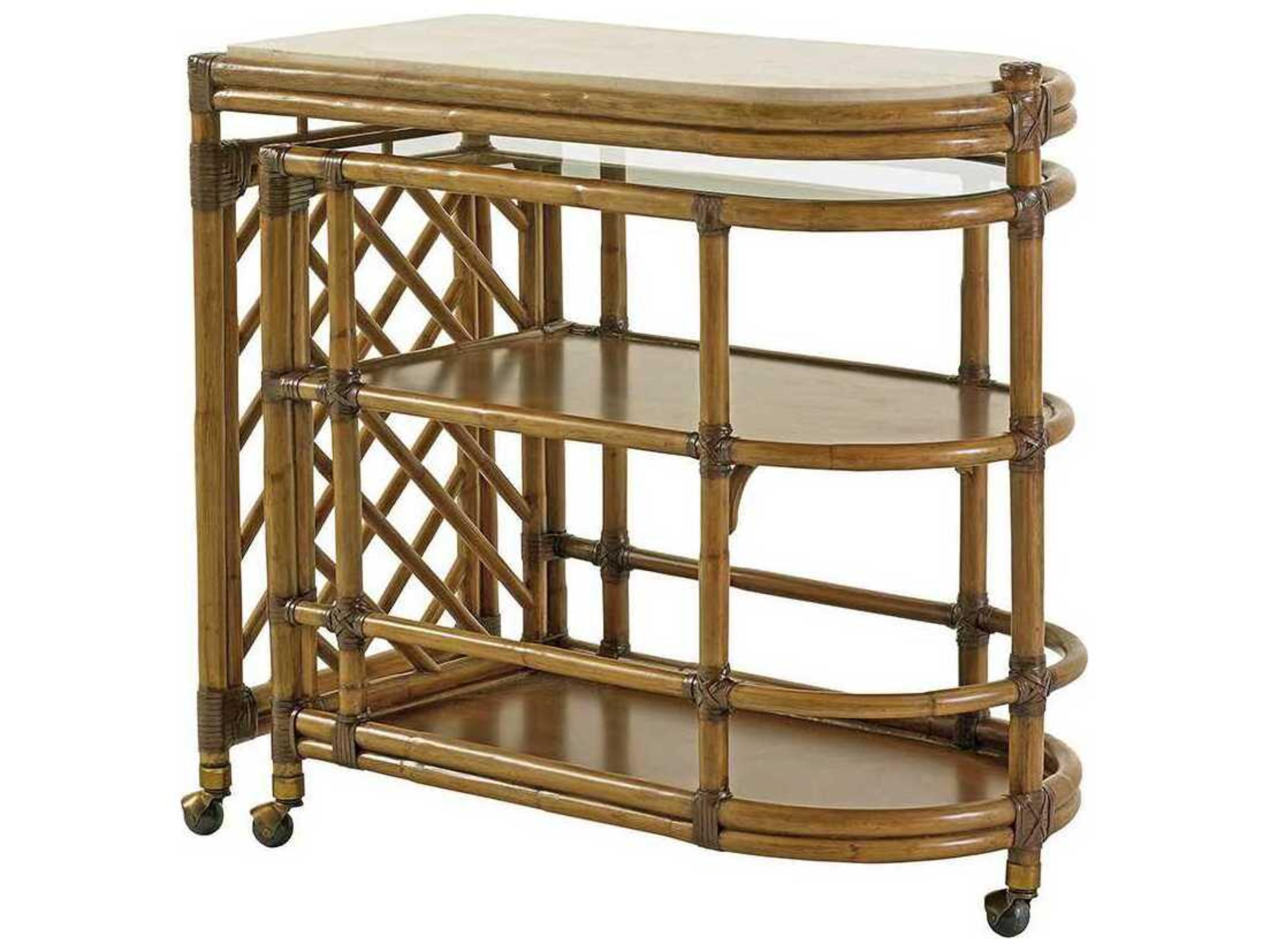 Tommy Bahama Twin Palms Cable Beach Bar Cart