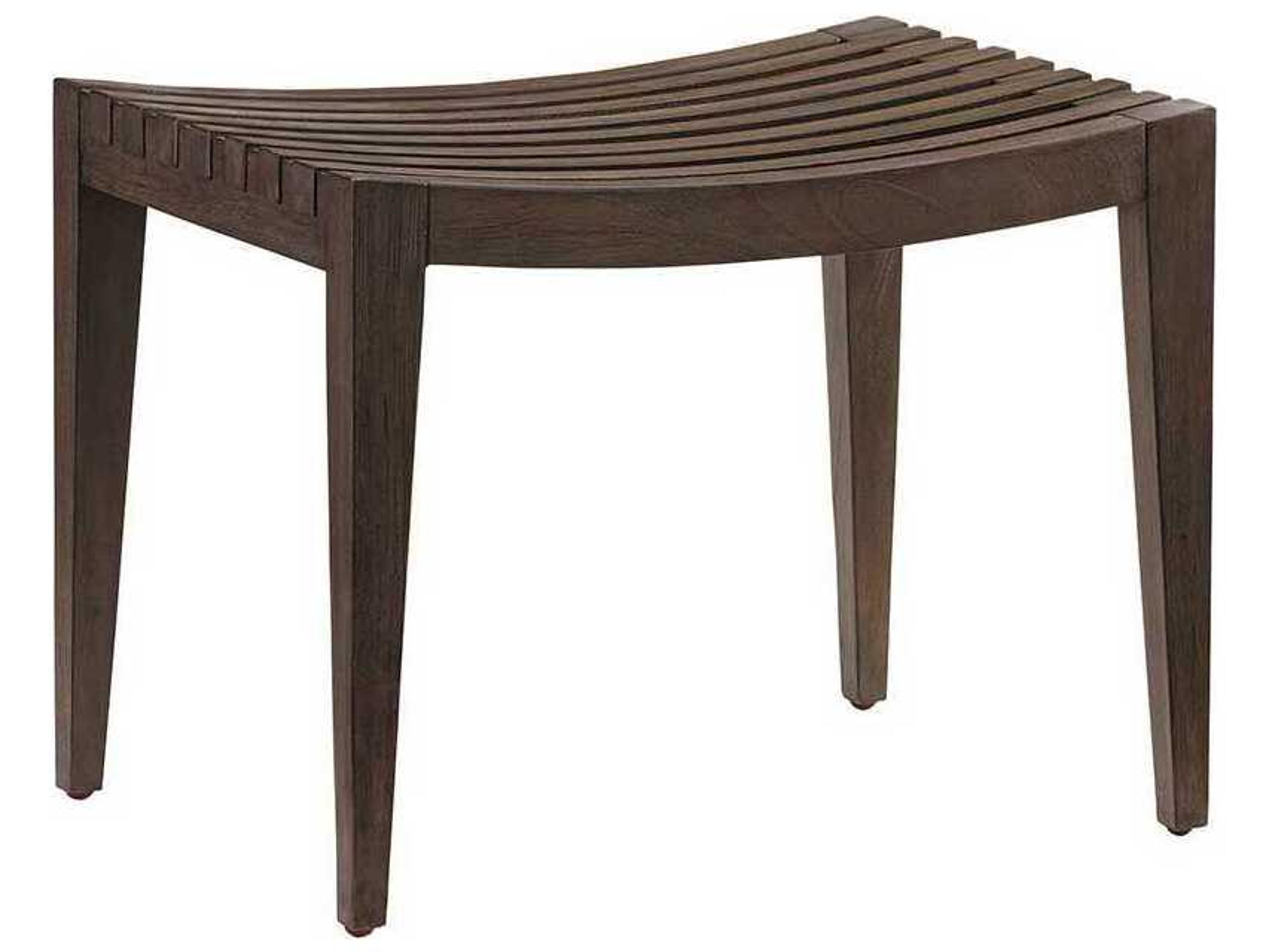 Tommy Bahama Cypress Point Brown Accent Stool