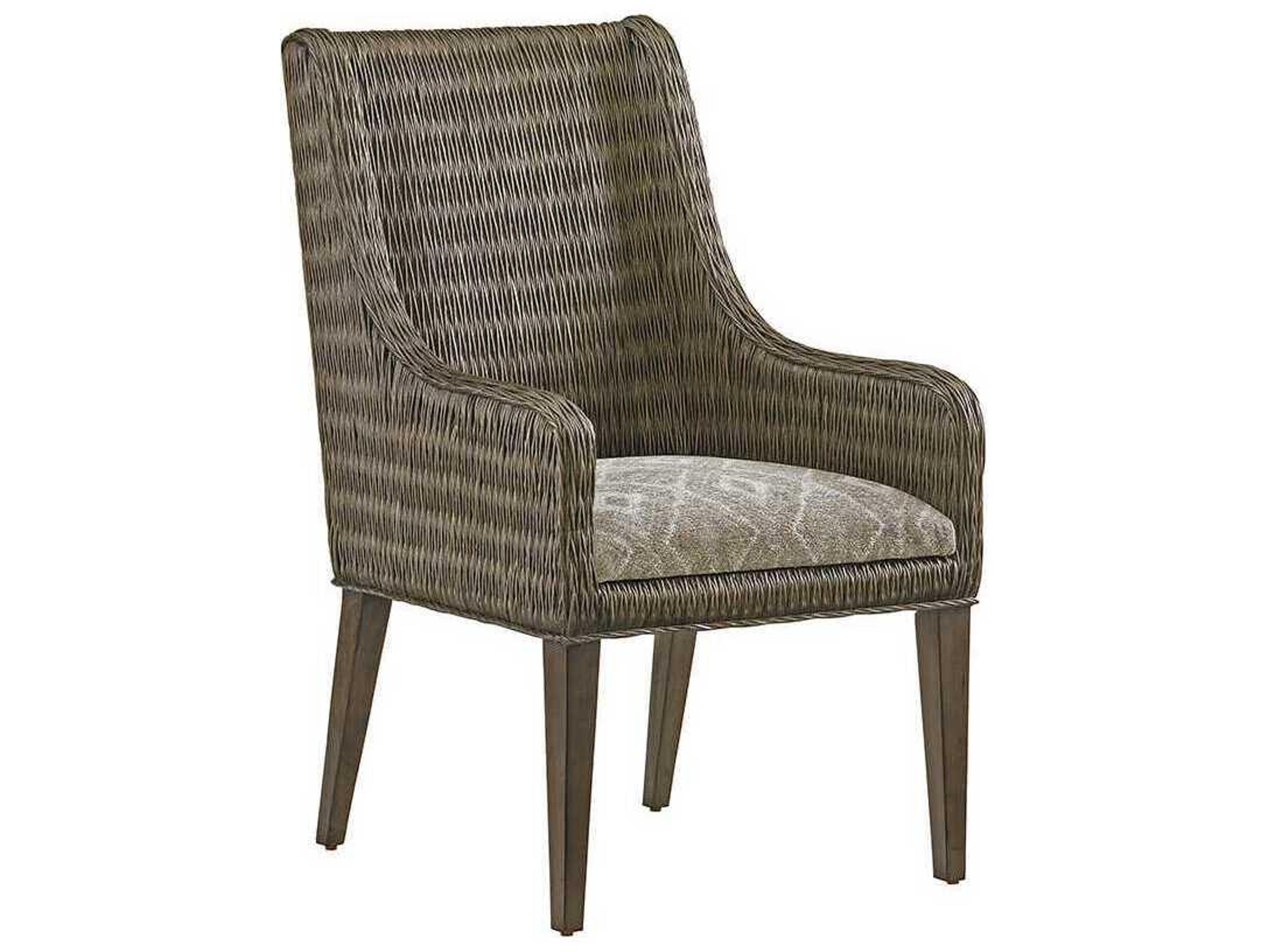 Tommy Bahama Cypress Point Brandon Woven Dining Arm Chair