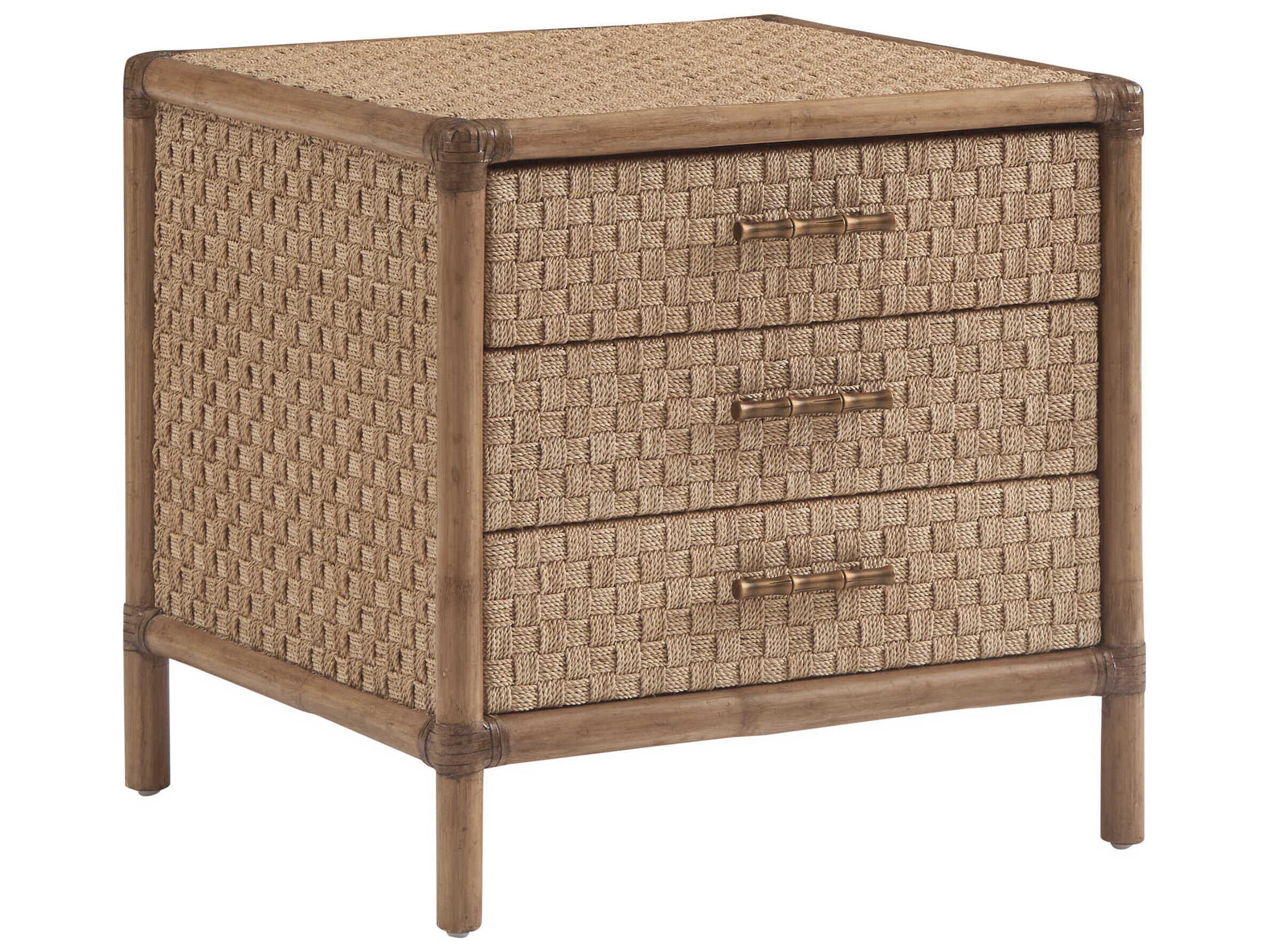 Tommy Bahama Key Biscayne Square Wood End Table