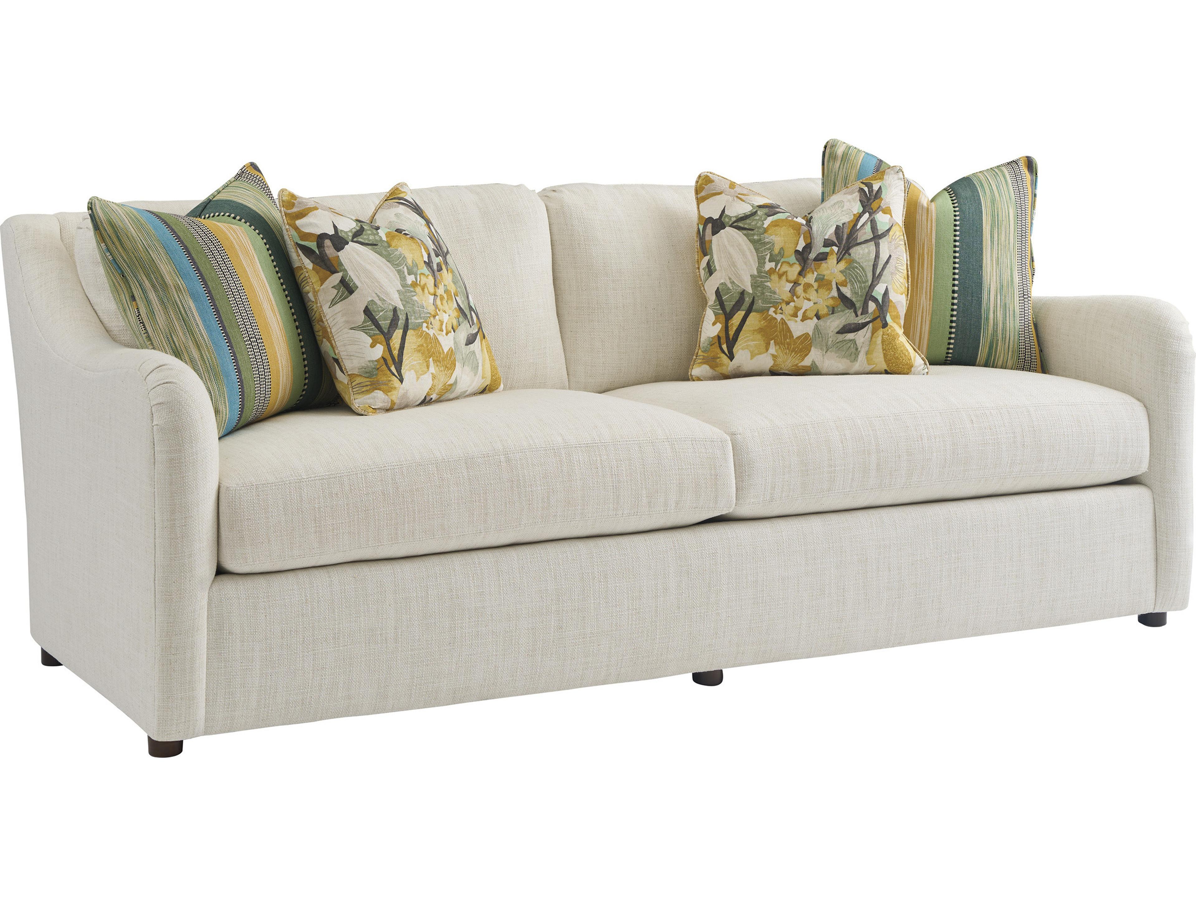 Tommy Bahama Key Biscayne Cream Upholstered Sofa