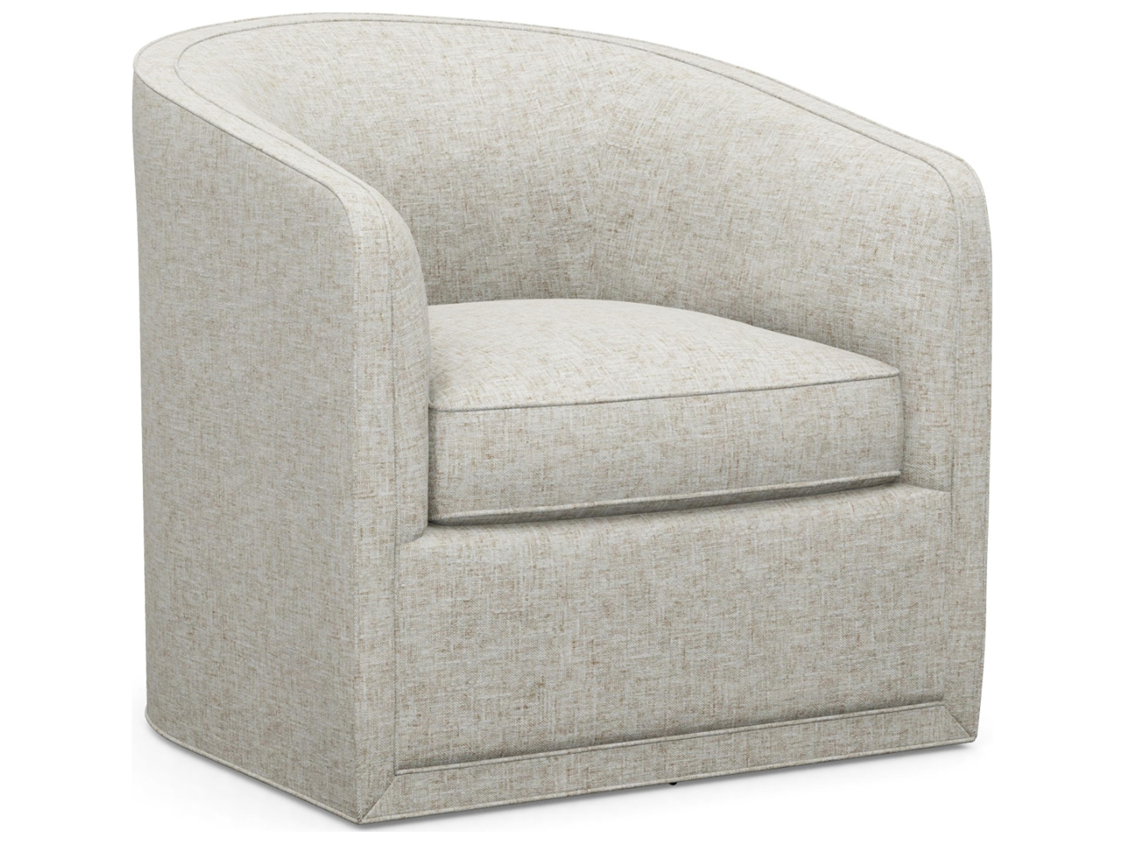 Tommy Bahama Los Altos Swivel Beige Accent Chair