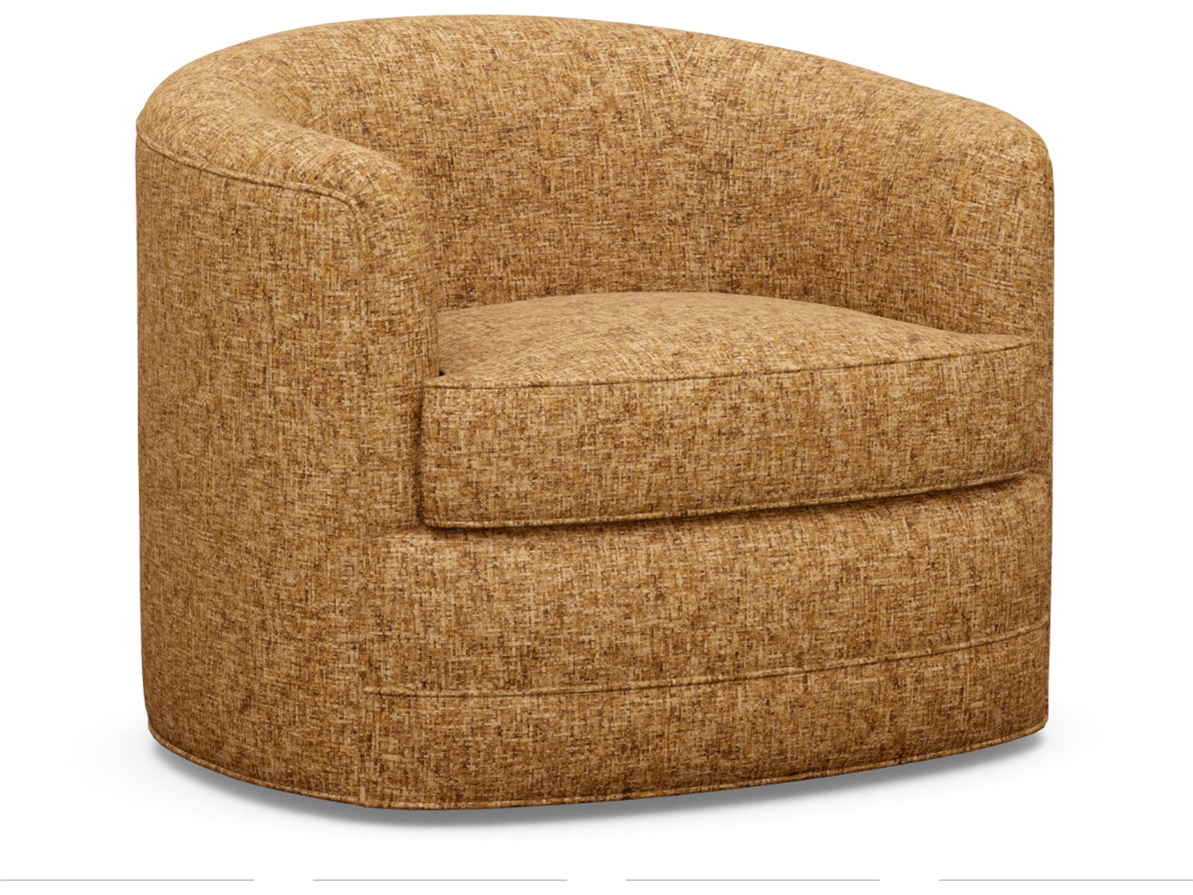 Tommy Bahama Ocean Club Swivel Tan Accent Chair