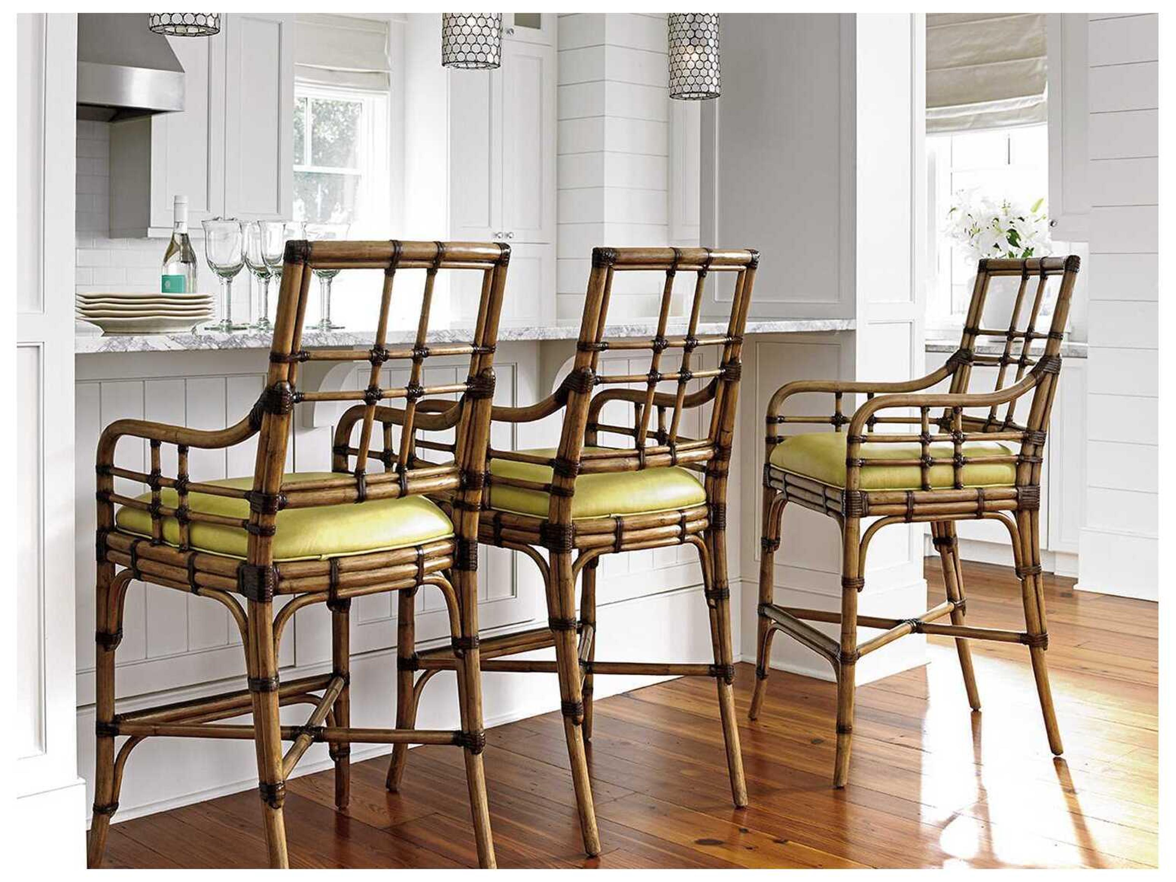 Tommy Bahama Twin Palms Bar Chair Set