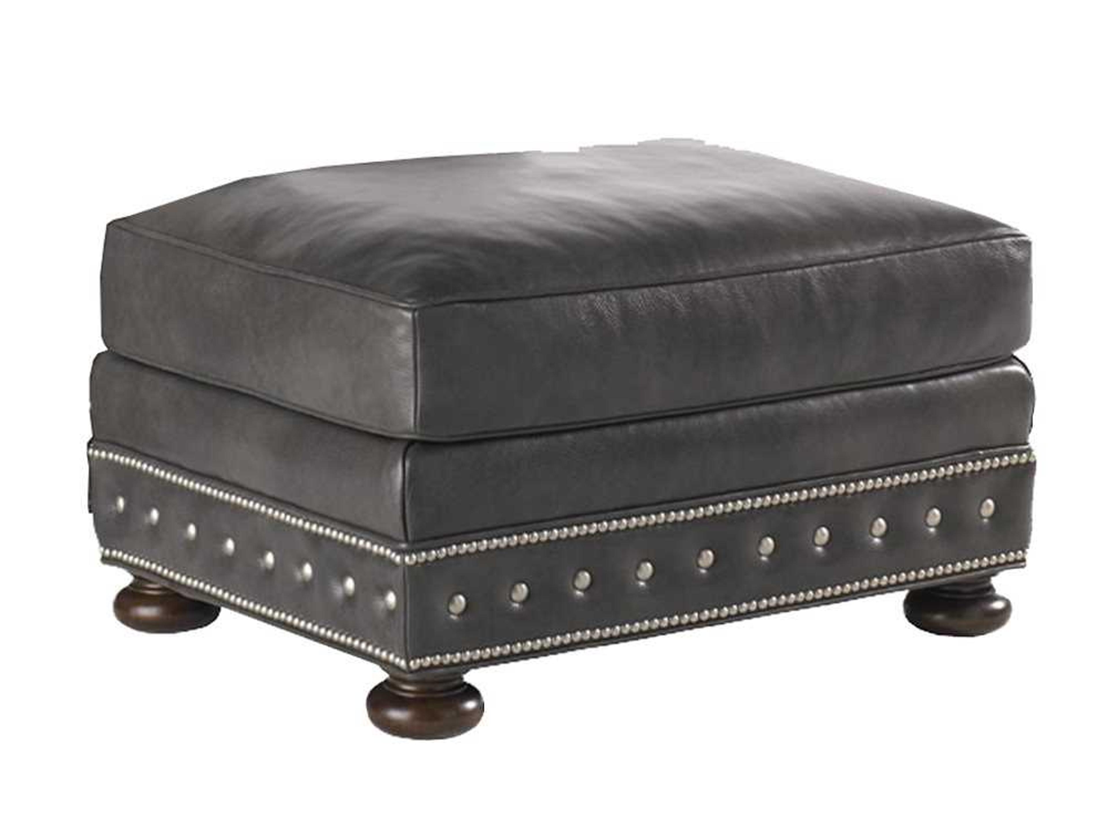 Tommy Bahama Kingstown Leather Ottoman