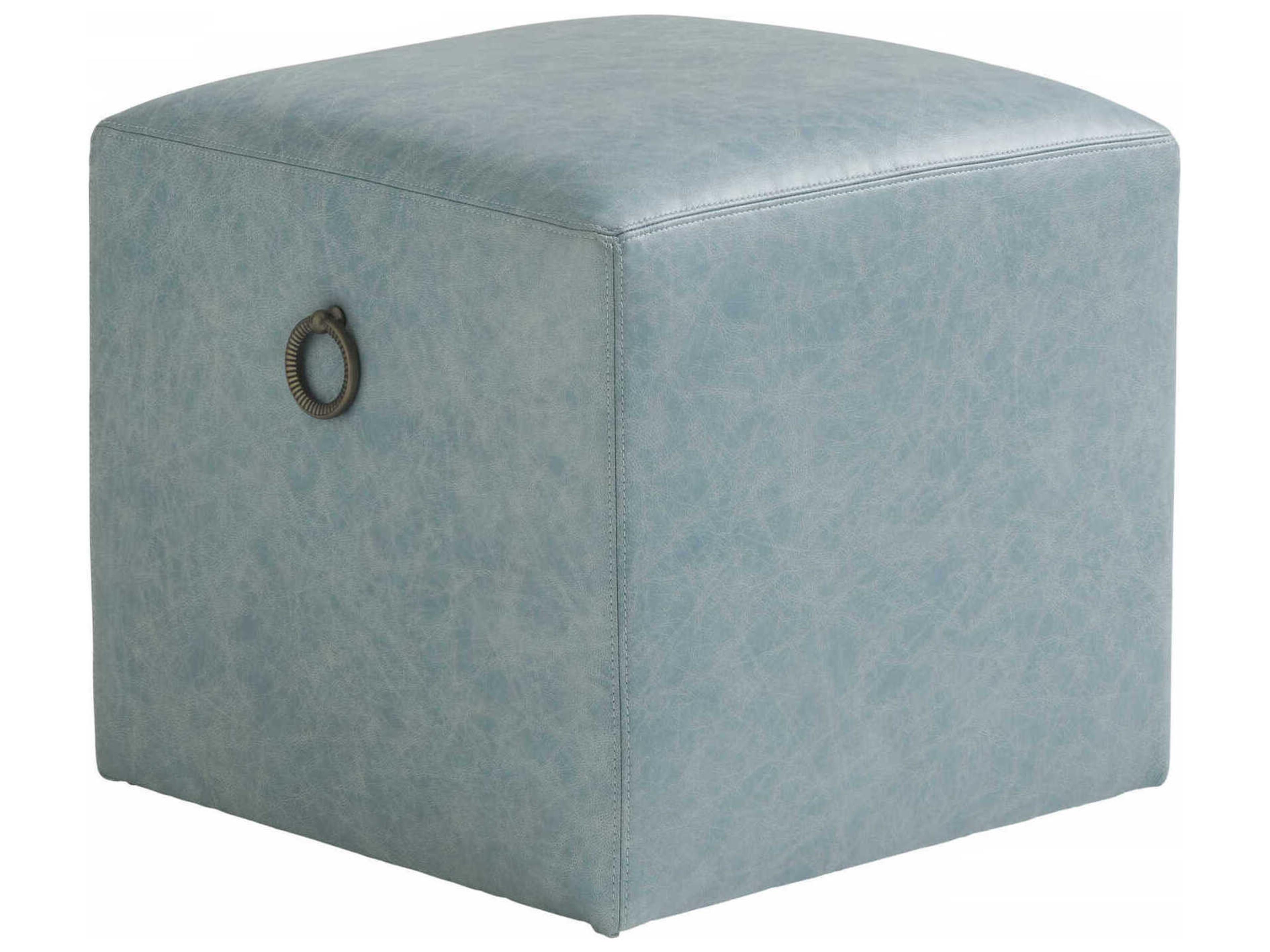 Tommy Bahama Ocean Breeze Jupiter Leather Ottoman