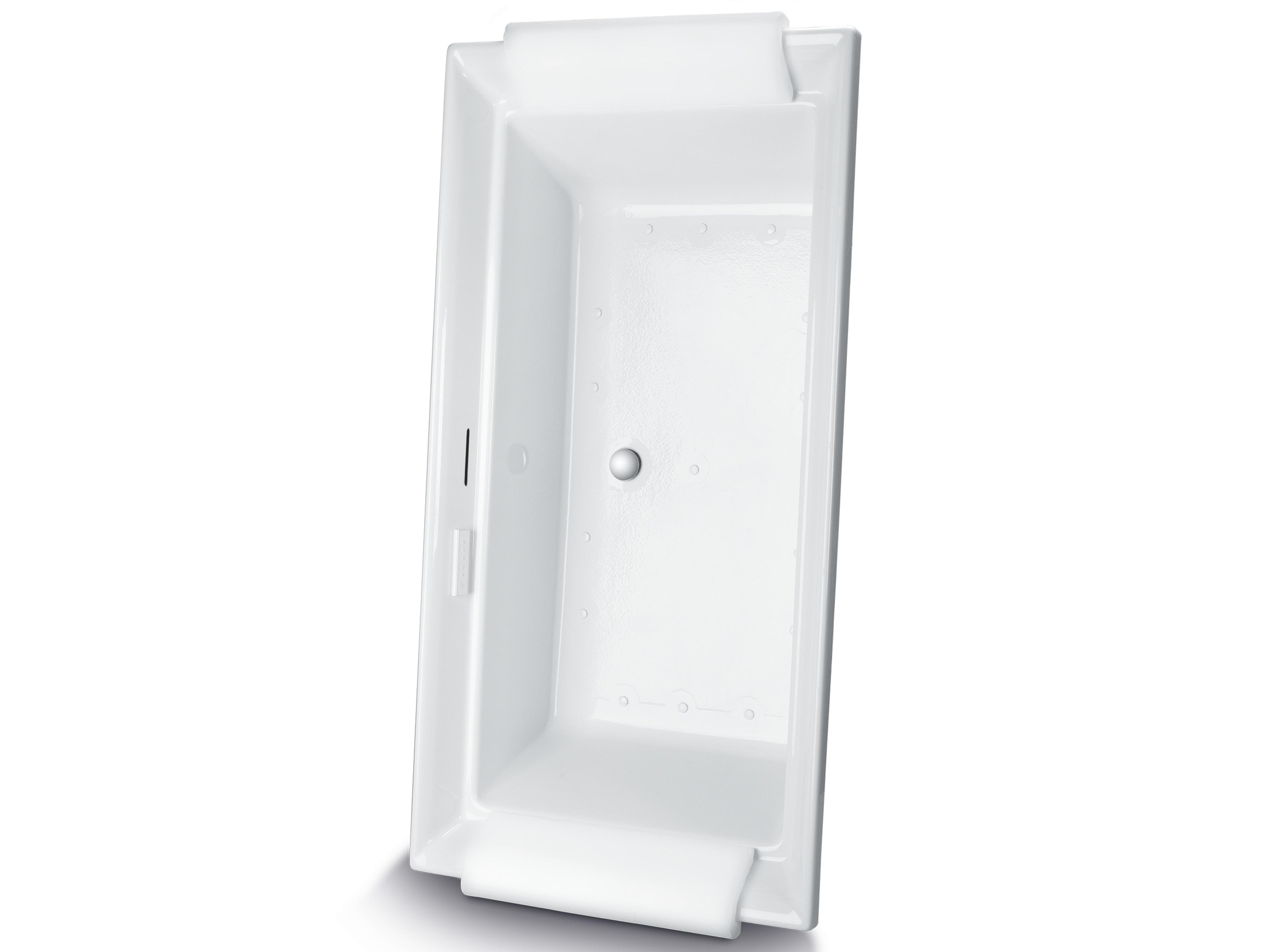 TOTO Aimes Acrylic Cotton White Freestanding Bathtub