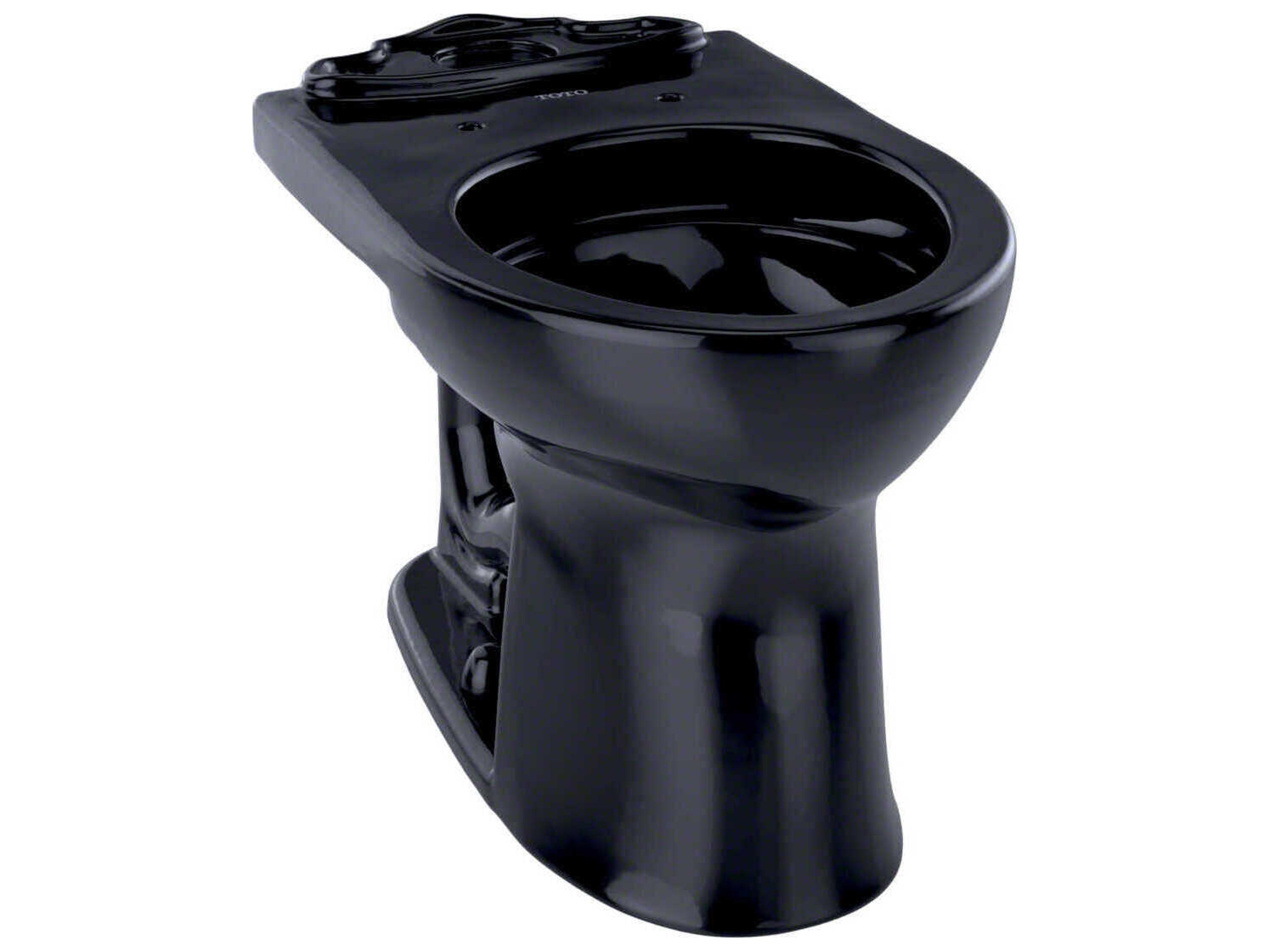TOTO Drake-II Universal Height Round Ebony Toilet Bowl
