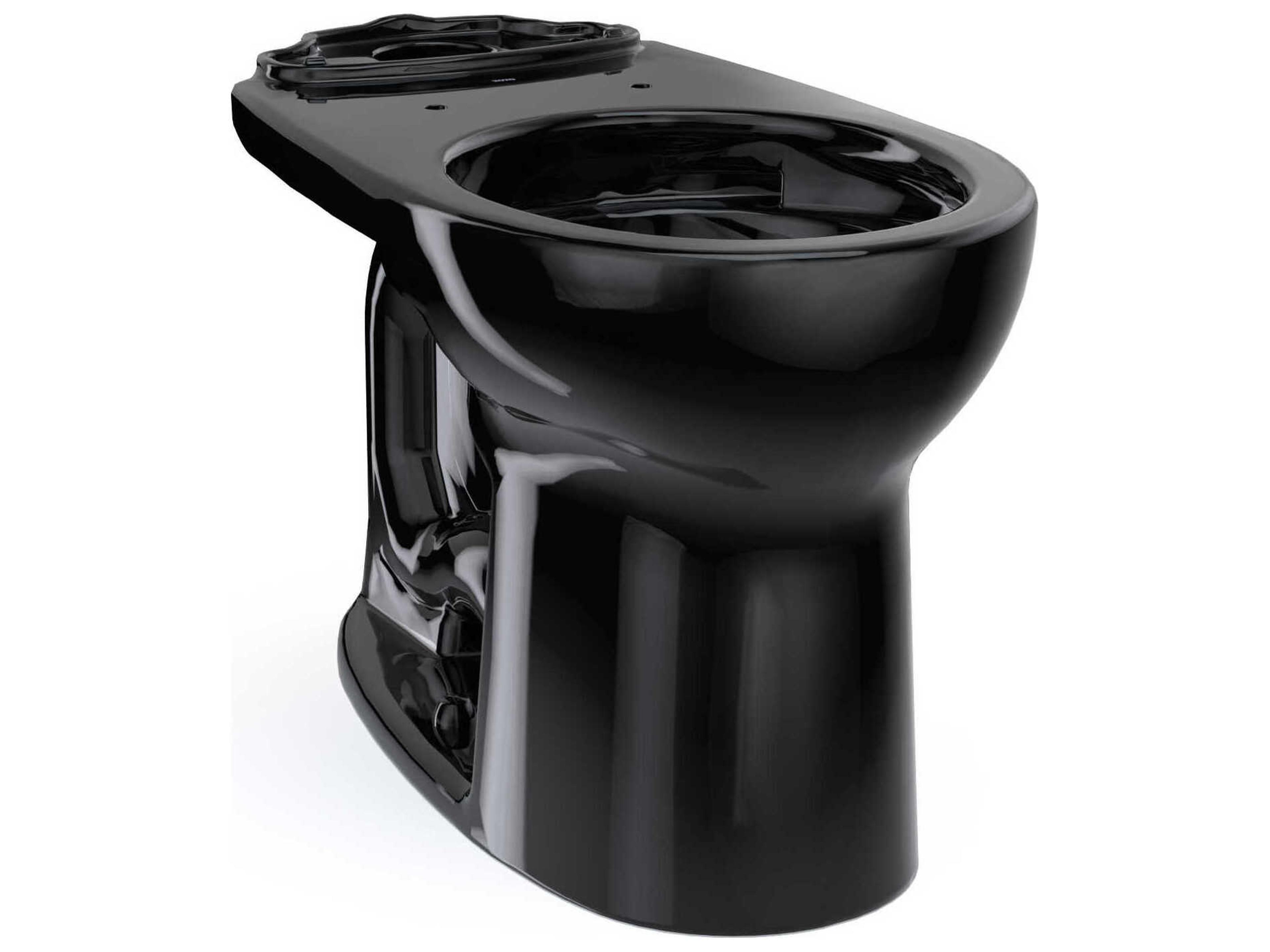 TOTO Drake Round Tornado Flush Ebony Toilet Bowl