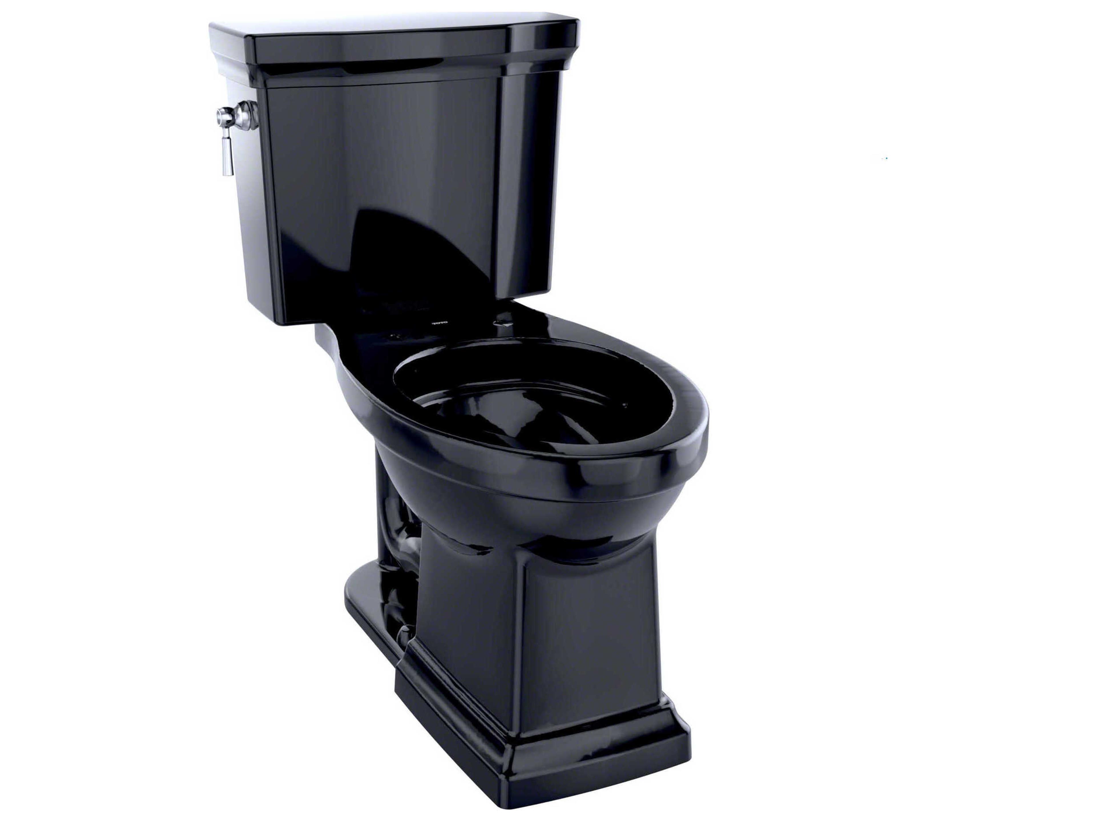 TOTO Promenade-II 2-Piece Elongated Universal Height Ebony Toilet
