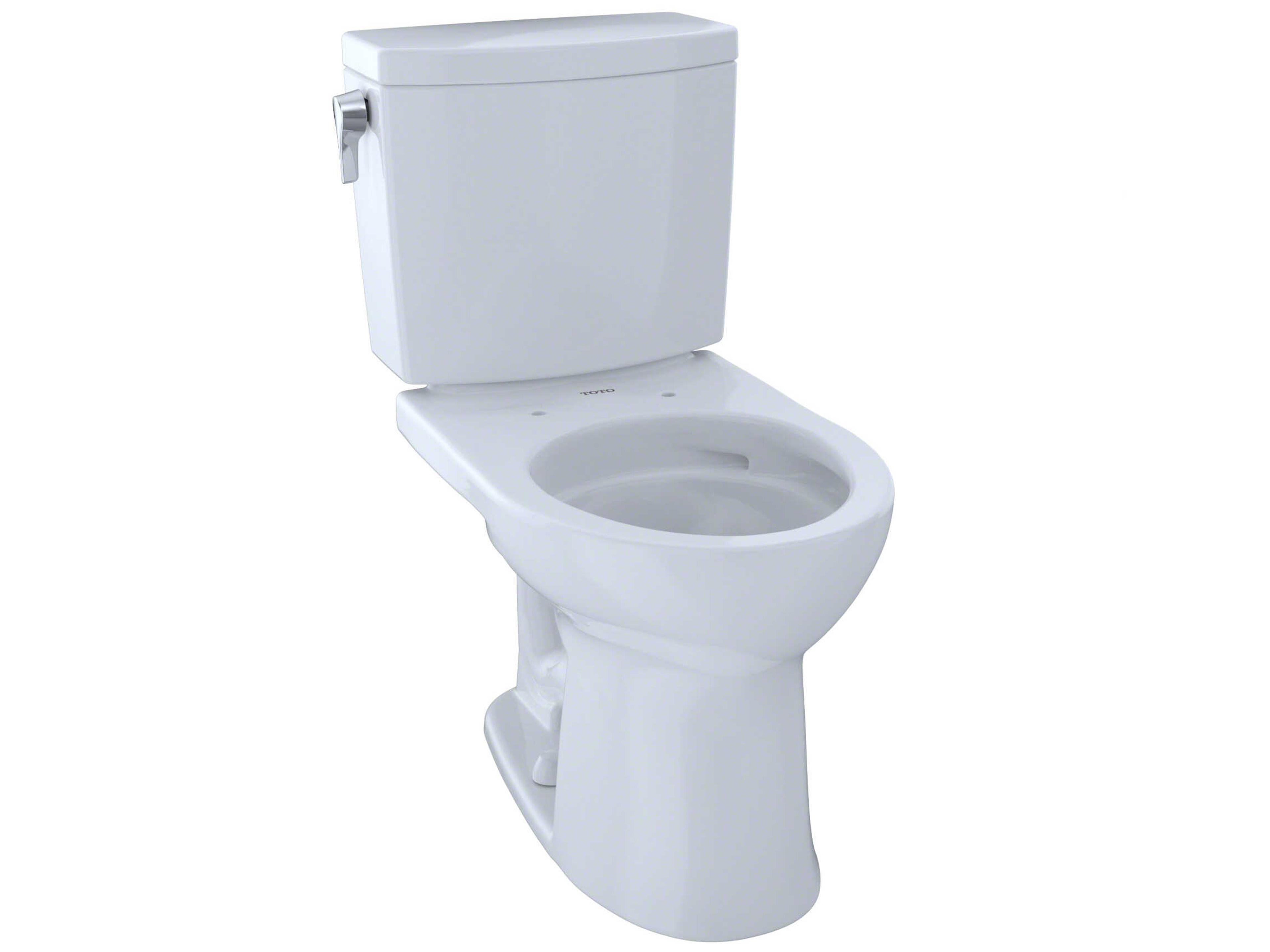 TOTO Drake-II 1G 2-Piece Round Universal Height Toilet with Cefiontect