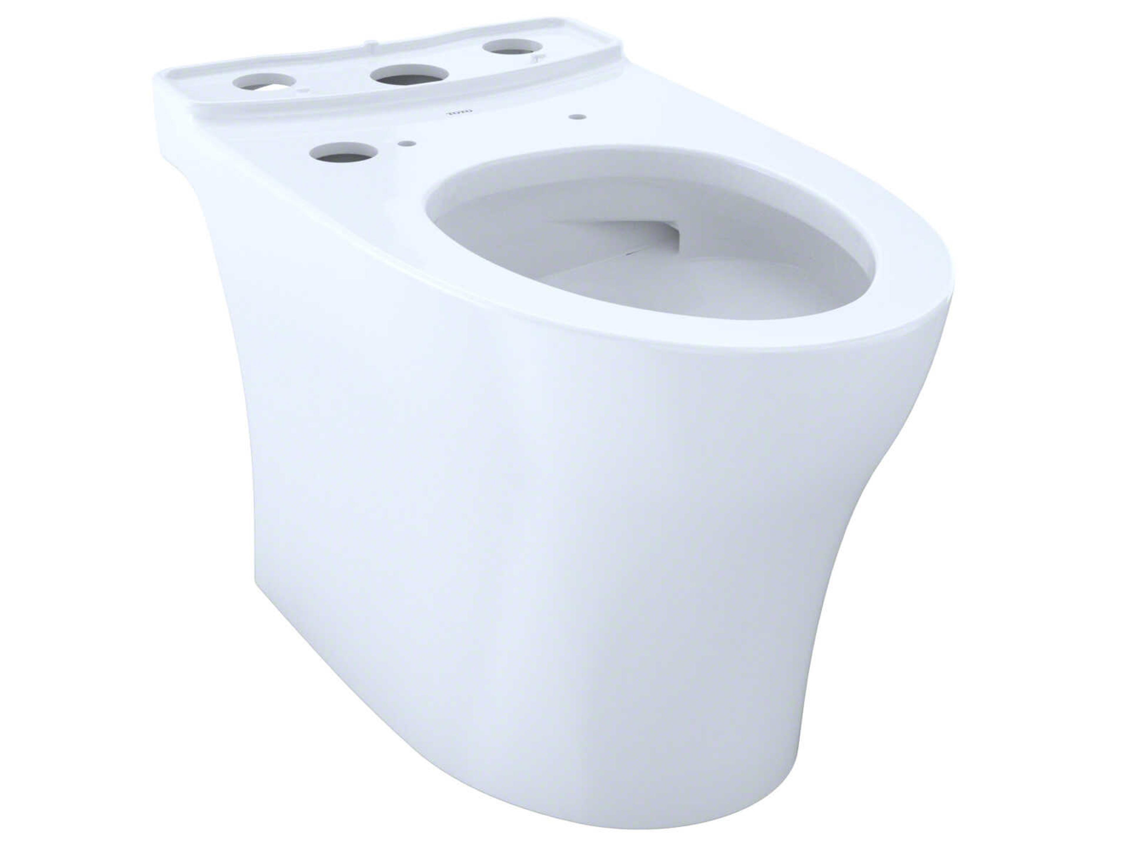 TOTO Aquia-IV Washlet+ Elongated Skirted Toilet Bowl with Cefiontect