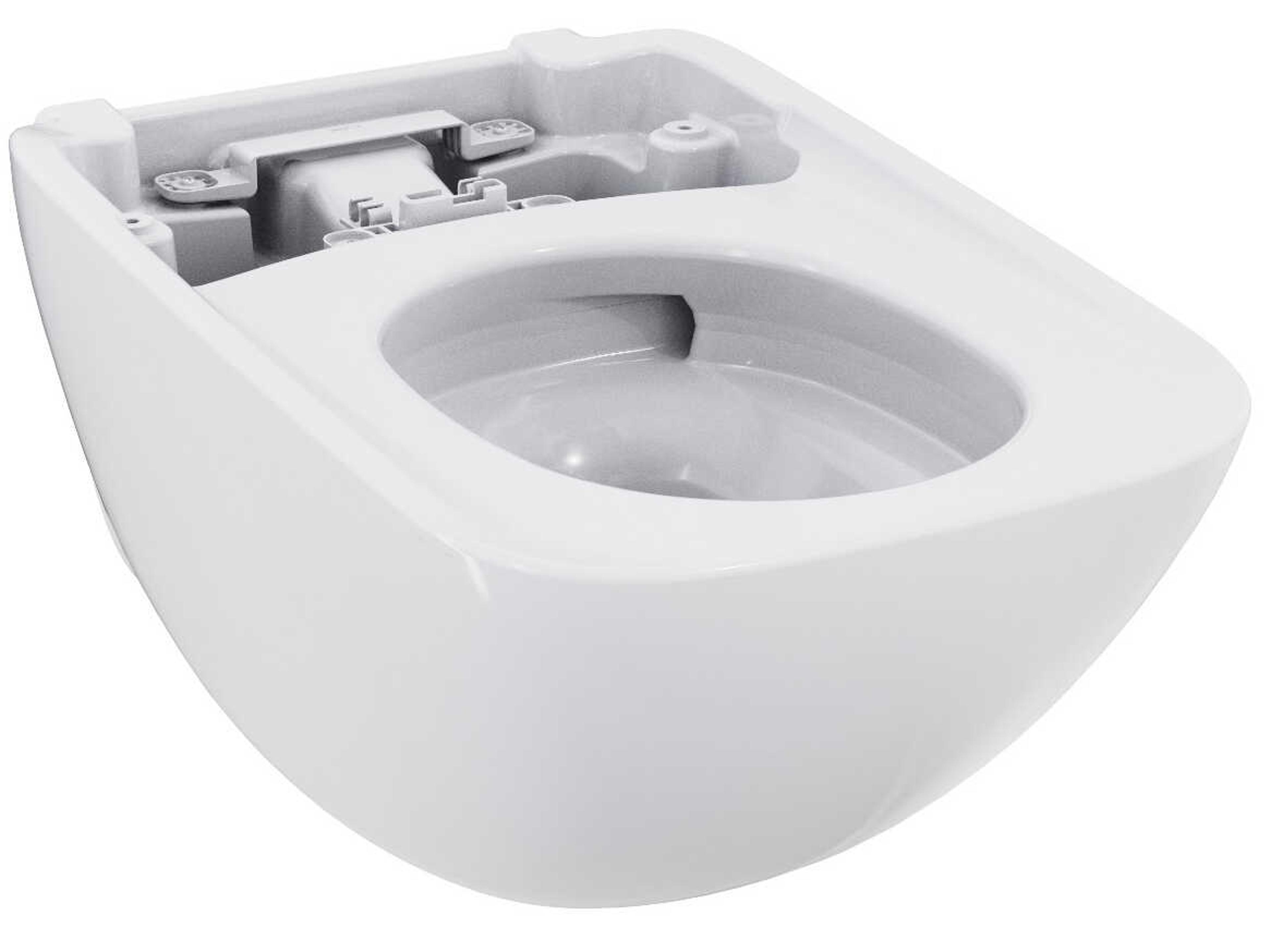 TOTO Neorest WX1 Dual Flush Wall-Hung Cotton White Toilet Bowl Unit