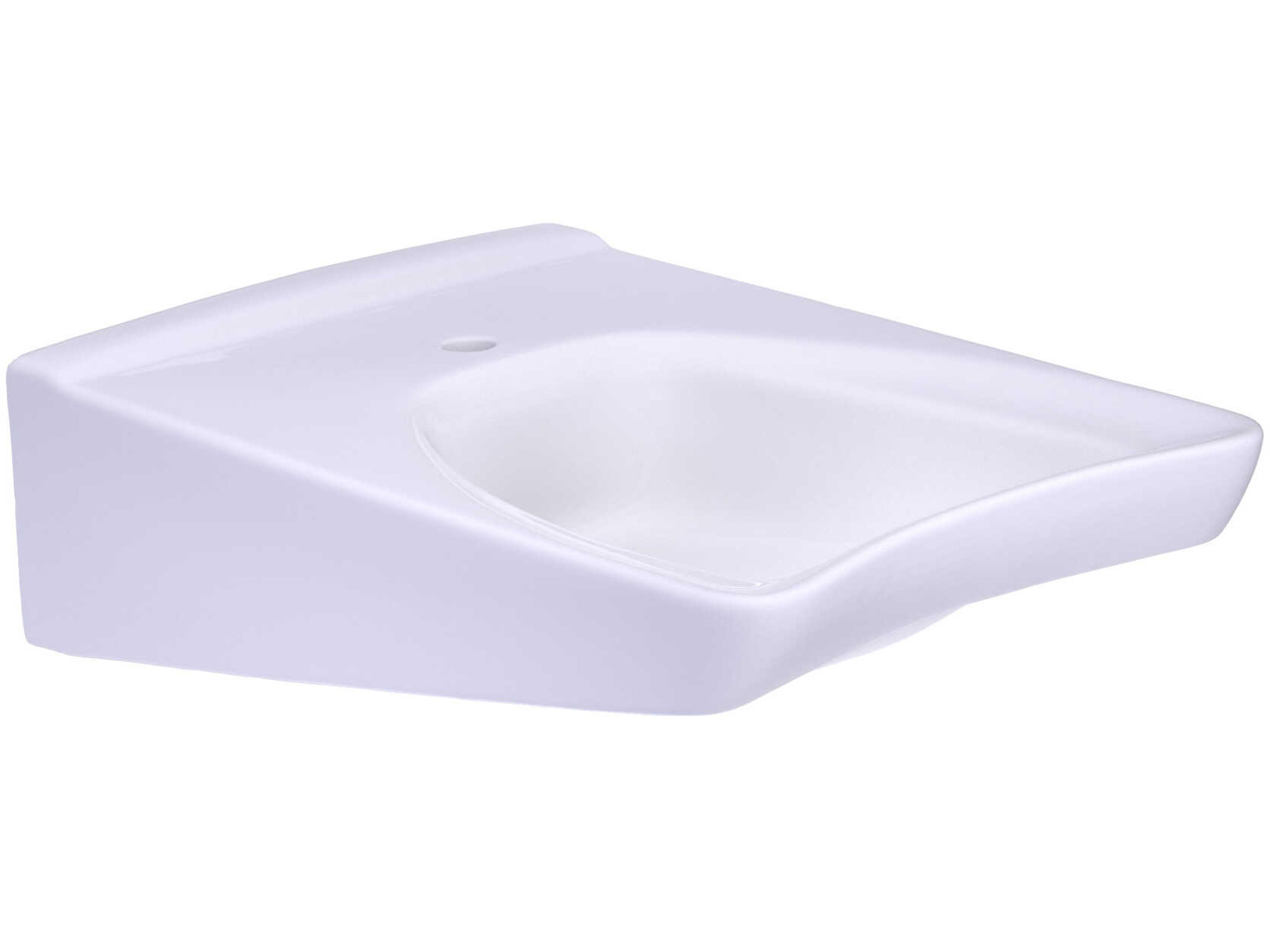 TOTO Commercial Wall-Mount Cotton White Bathroom Sink