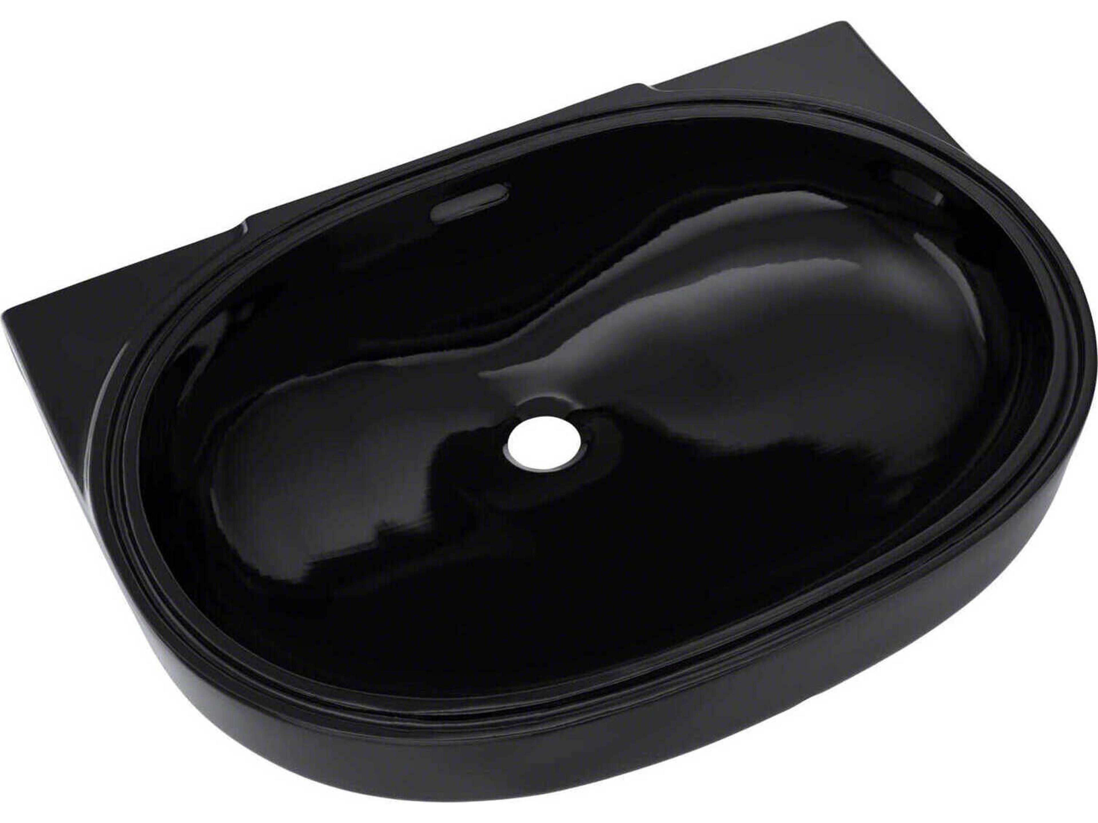 TOTO Ebony Oval Undermount Bathroom Sink