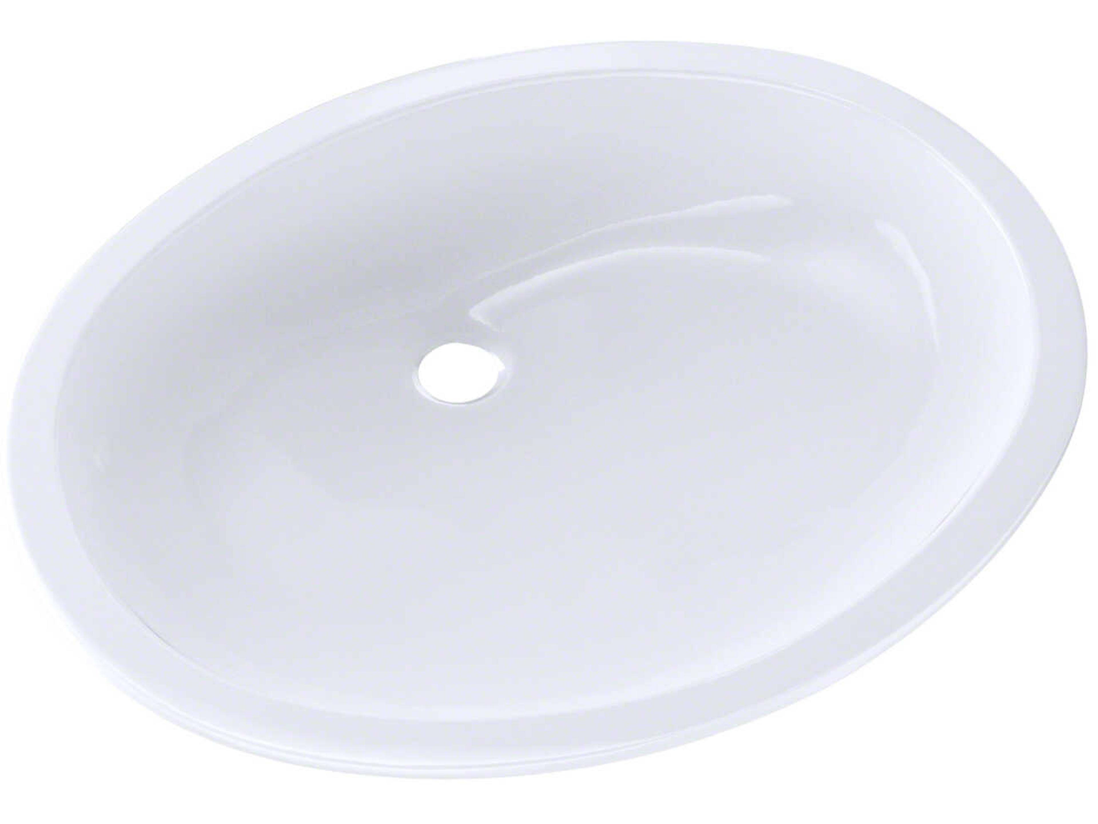 TOTO Dantesca Oval Undermount Bathroom Sink with Cefiontect