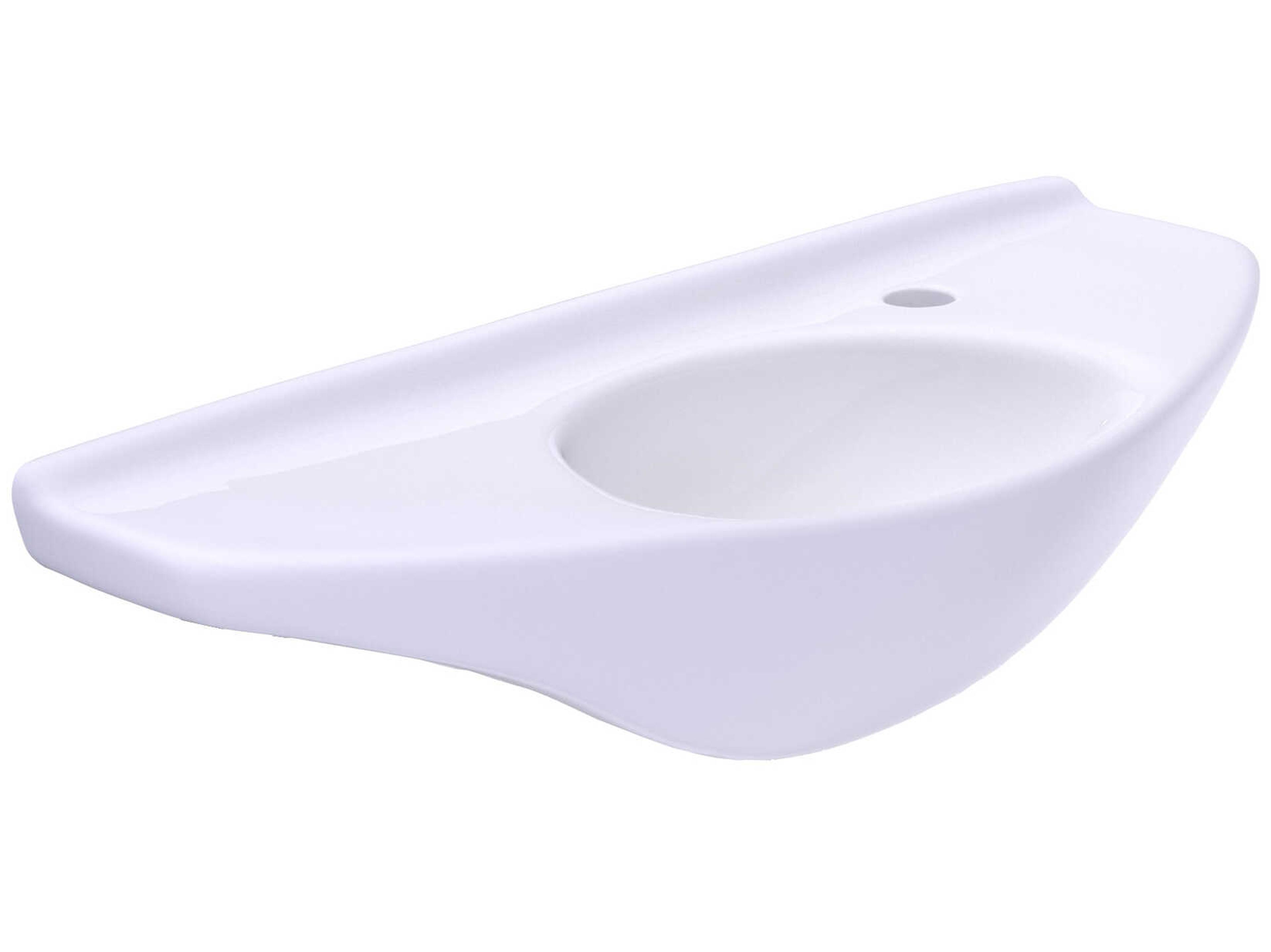 TOTO Oval Wall-Mount Bathroom Sink with Cefiontect