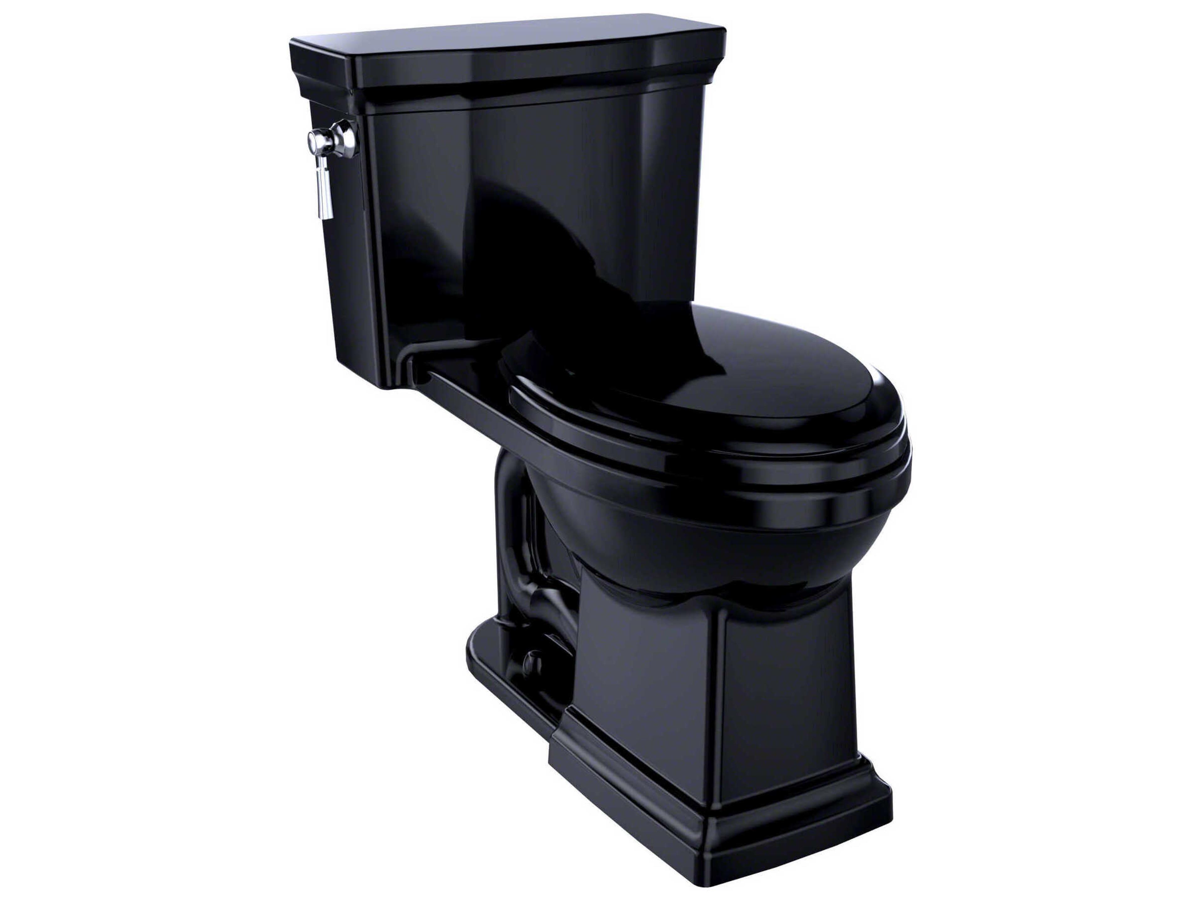 TOTO Promenade-II 1-Piece Elongated Universal Height Ebony Toilet