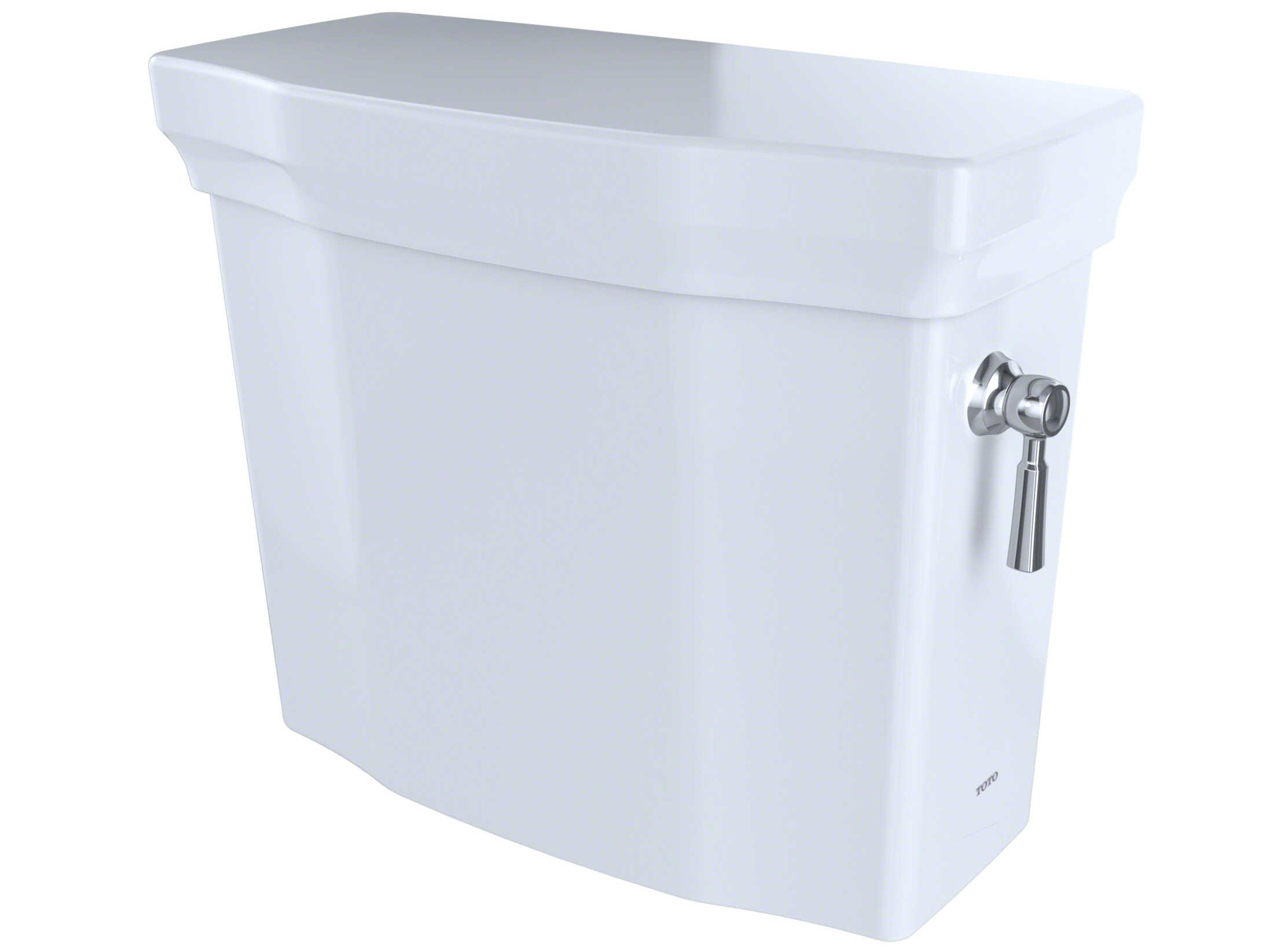 TOTO Promenade-II 1G Cotton White Toilet Tank with Right-Hand Trip Lever