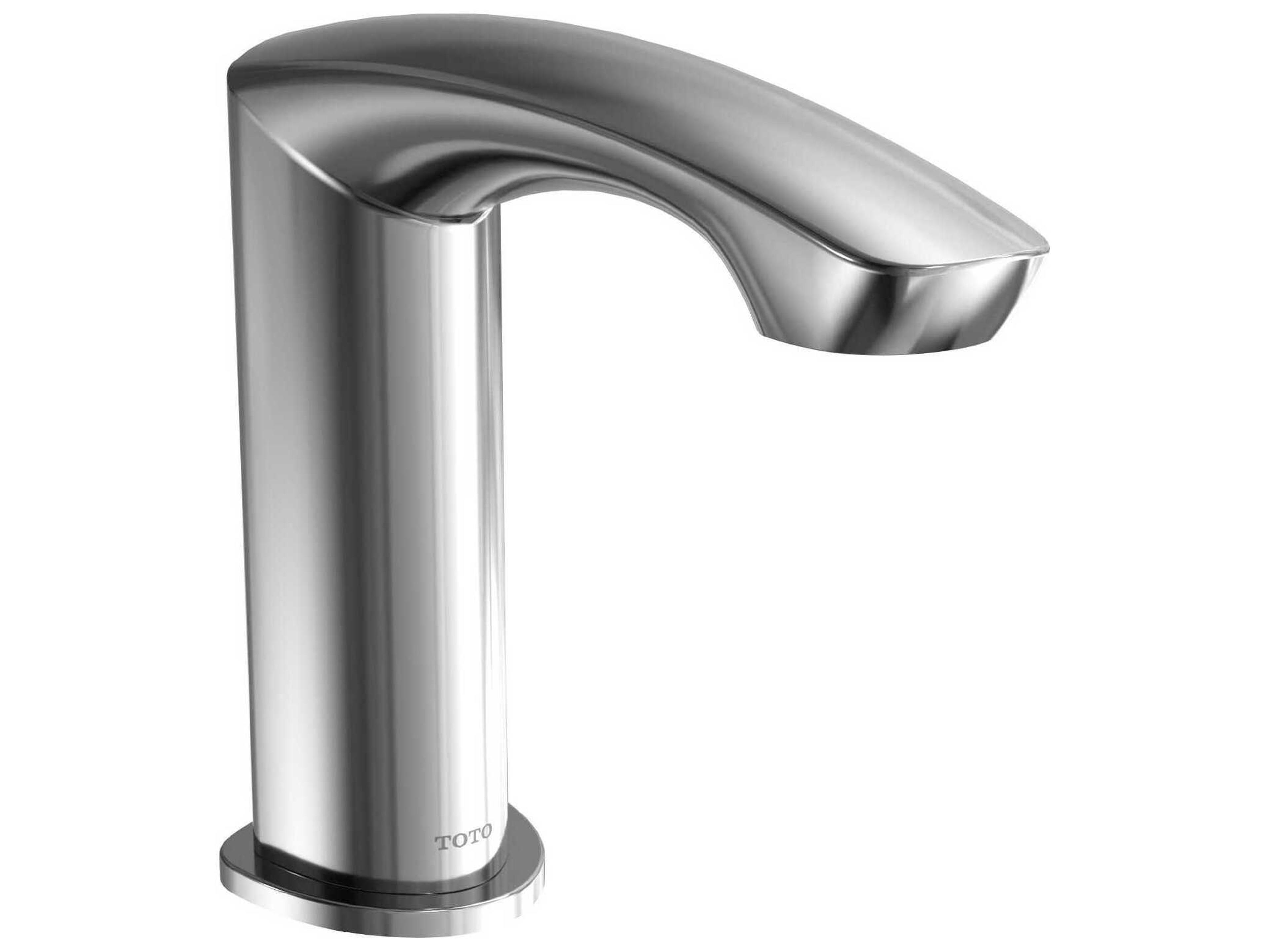 TOTO Global Majestic Polished Chrome Touchless Bathroom Faucet with 20 Second Continuous Flow