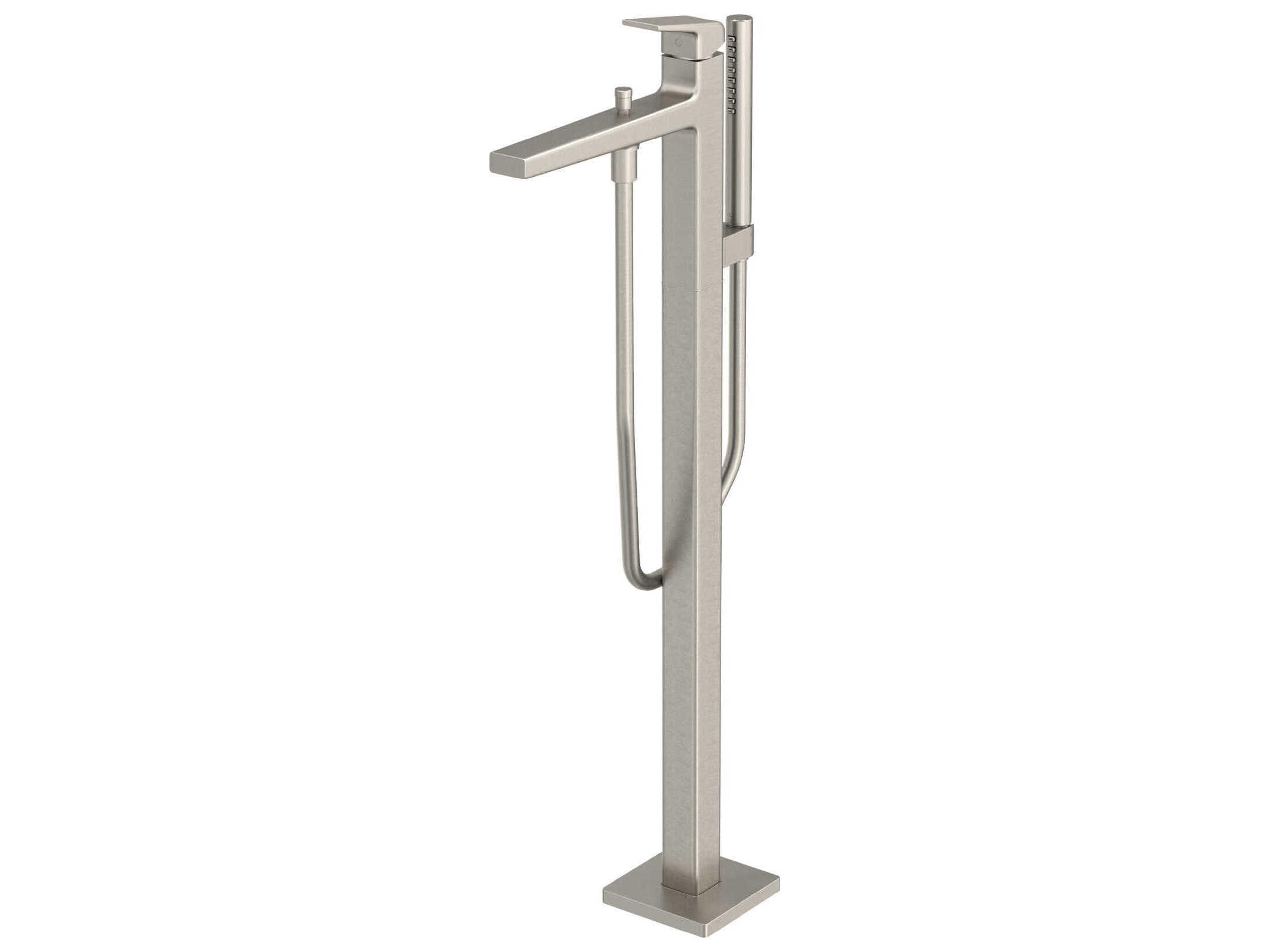 TOTO Global Balance Freestanding Bathroom Tub Filler with Comfort Glide and Comfort Wave
