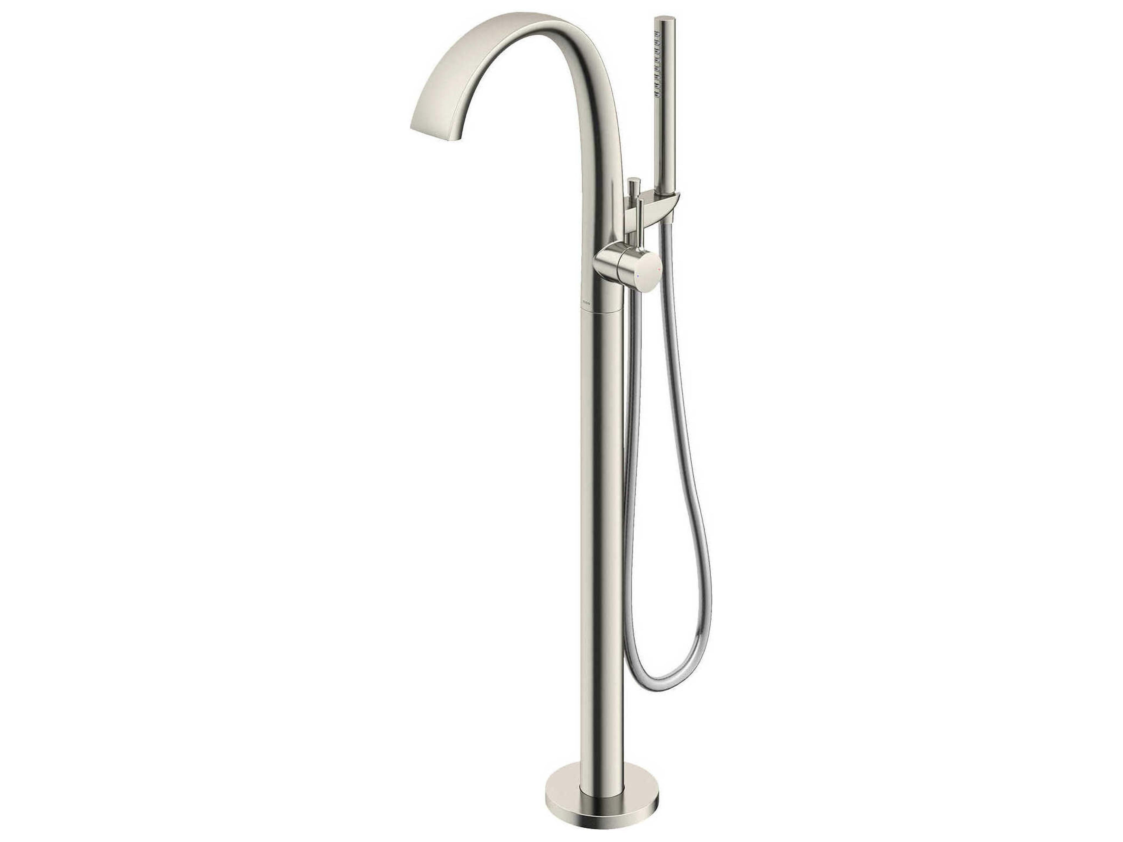 TOTO ZN-Series Single-Handle Freestanding Tub Filler Faucet with Handshower