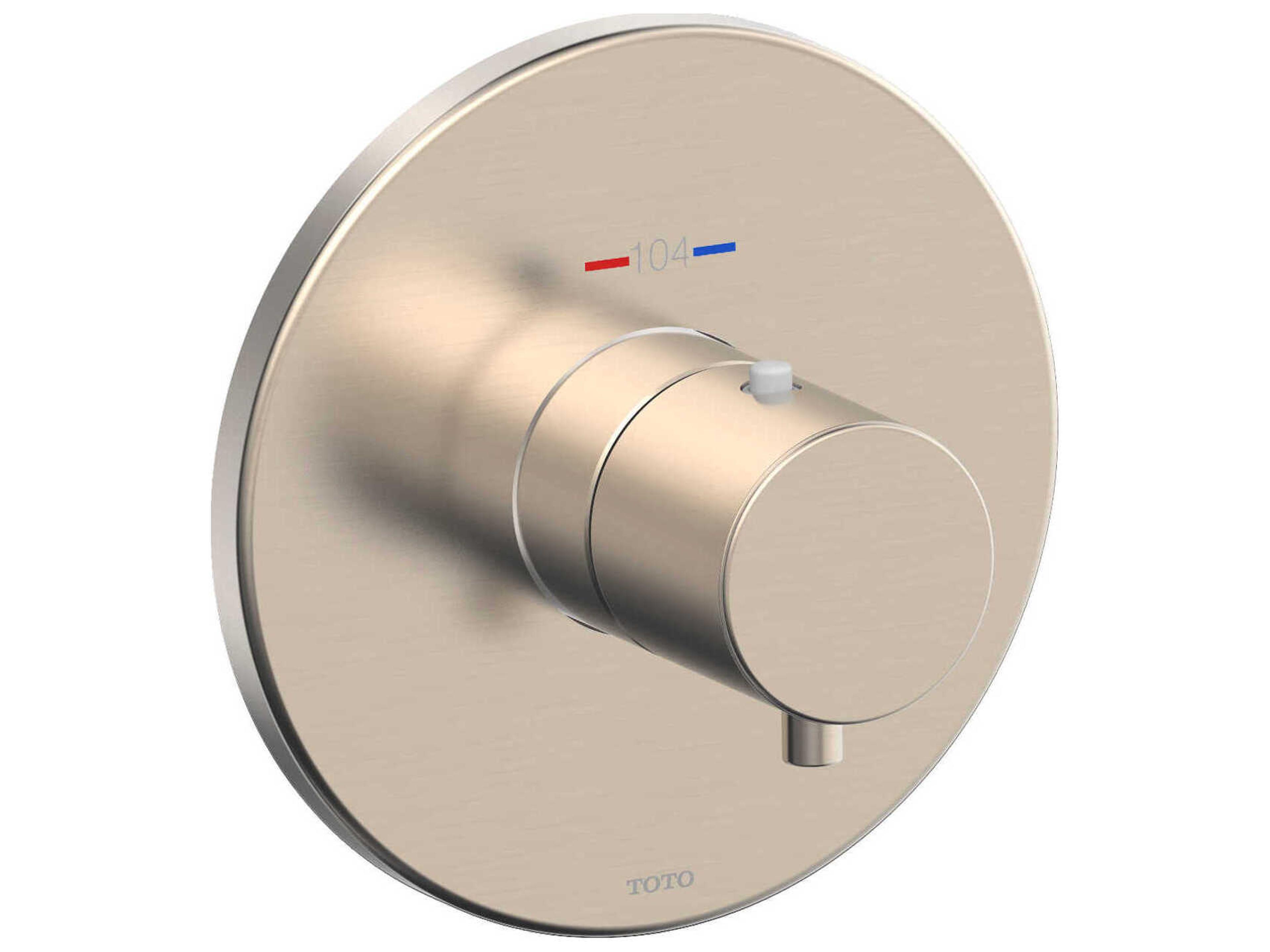TOTO Round Thermostatic Mixing Valve Shower Trim
