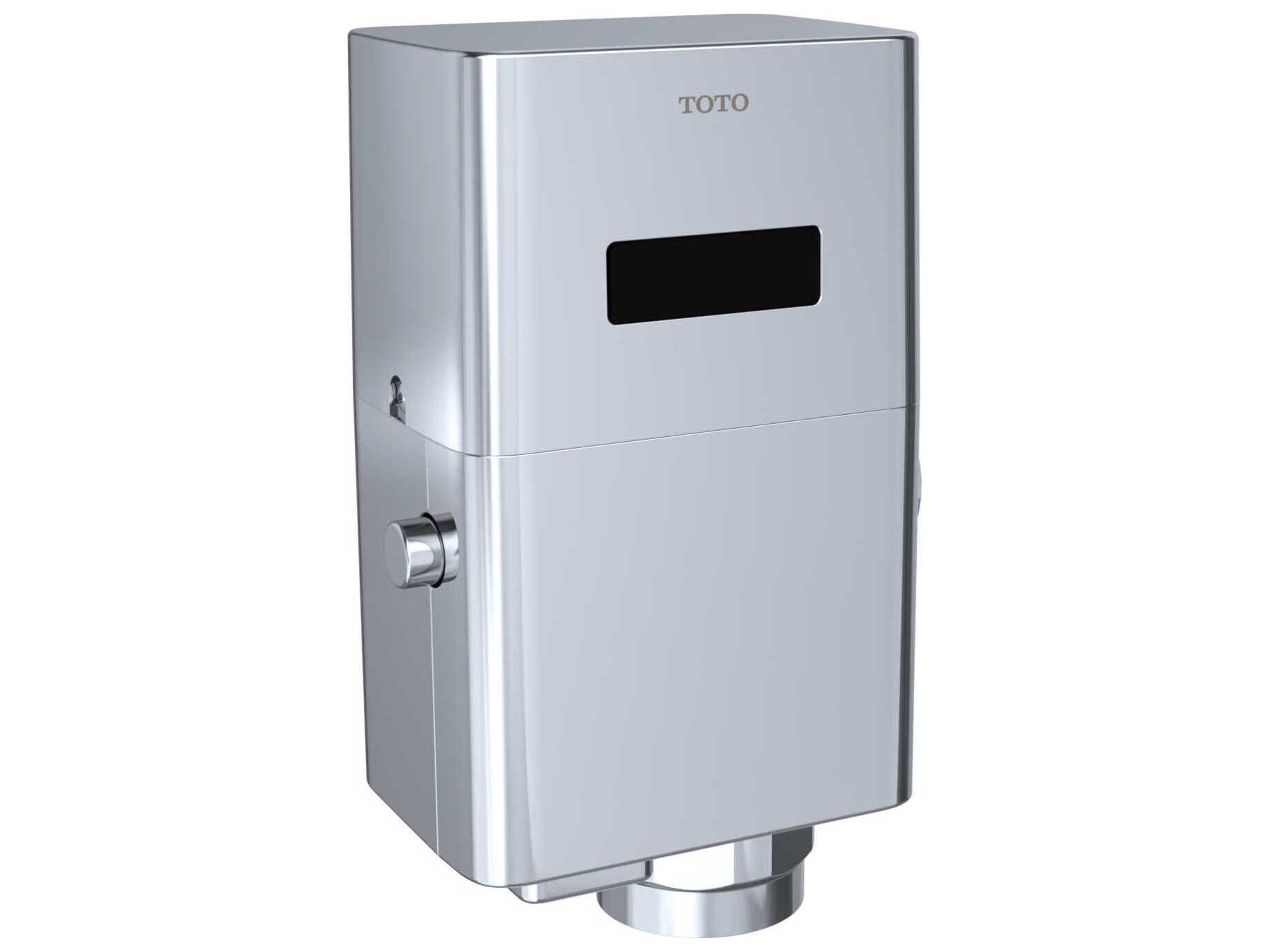 TOTO EcoPower Touchless Polished Chrome Urinal Flushometer Valve