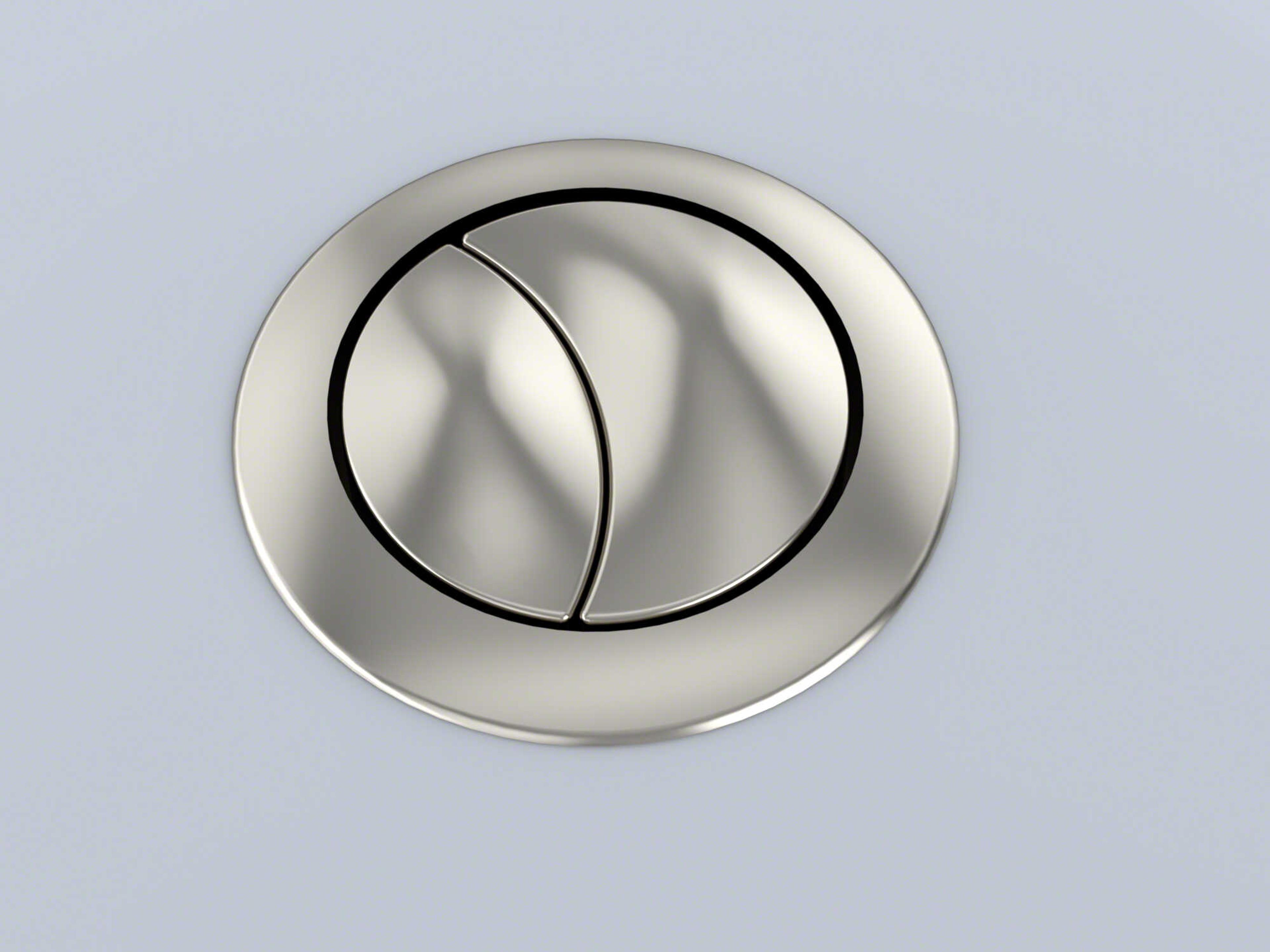 TOTO Aquia Brushed Nickel Push Button