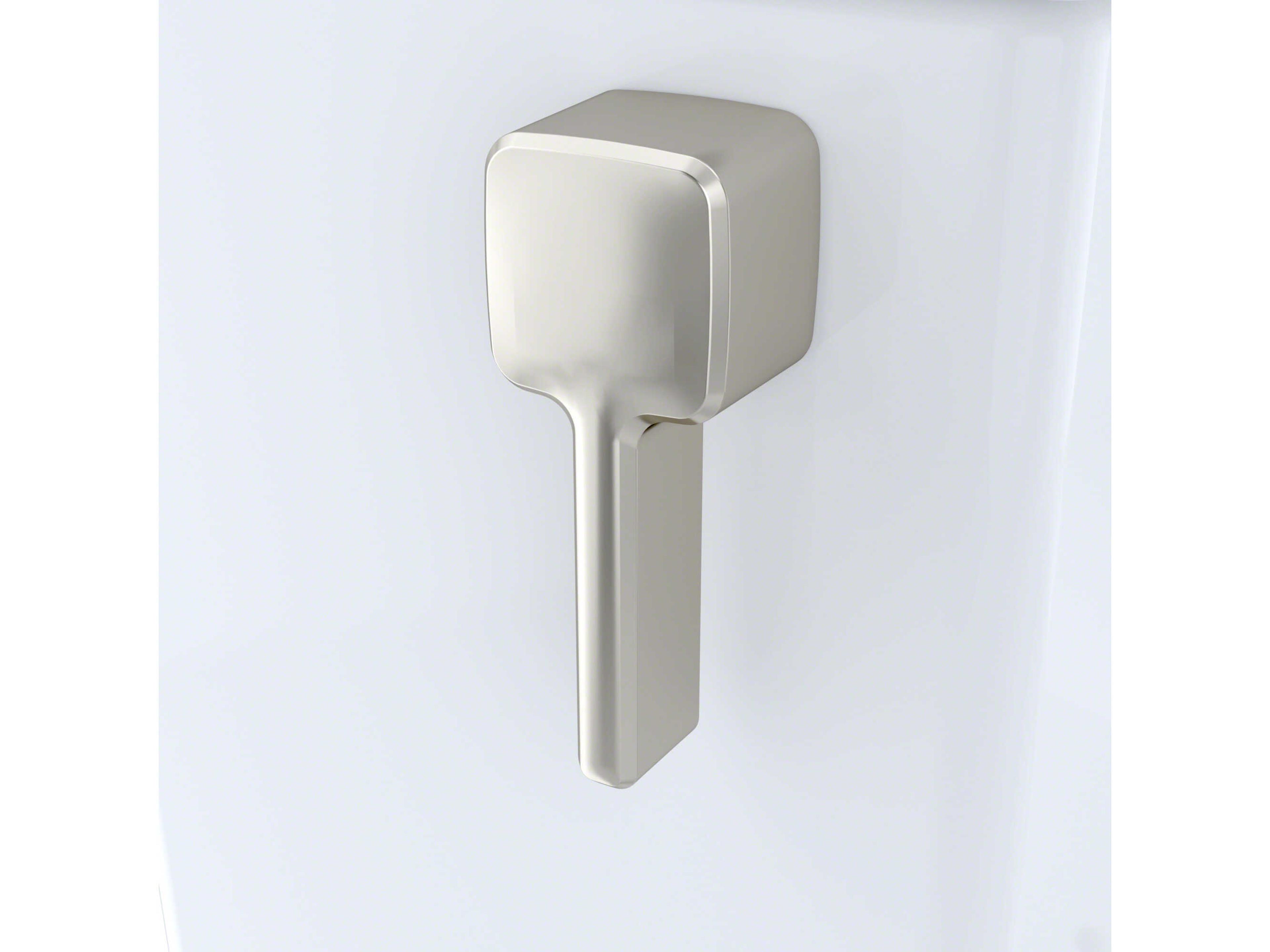 TOTO Brushed Nickel Left Hand Trip Lever with Spud and Mounting Nut