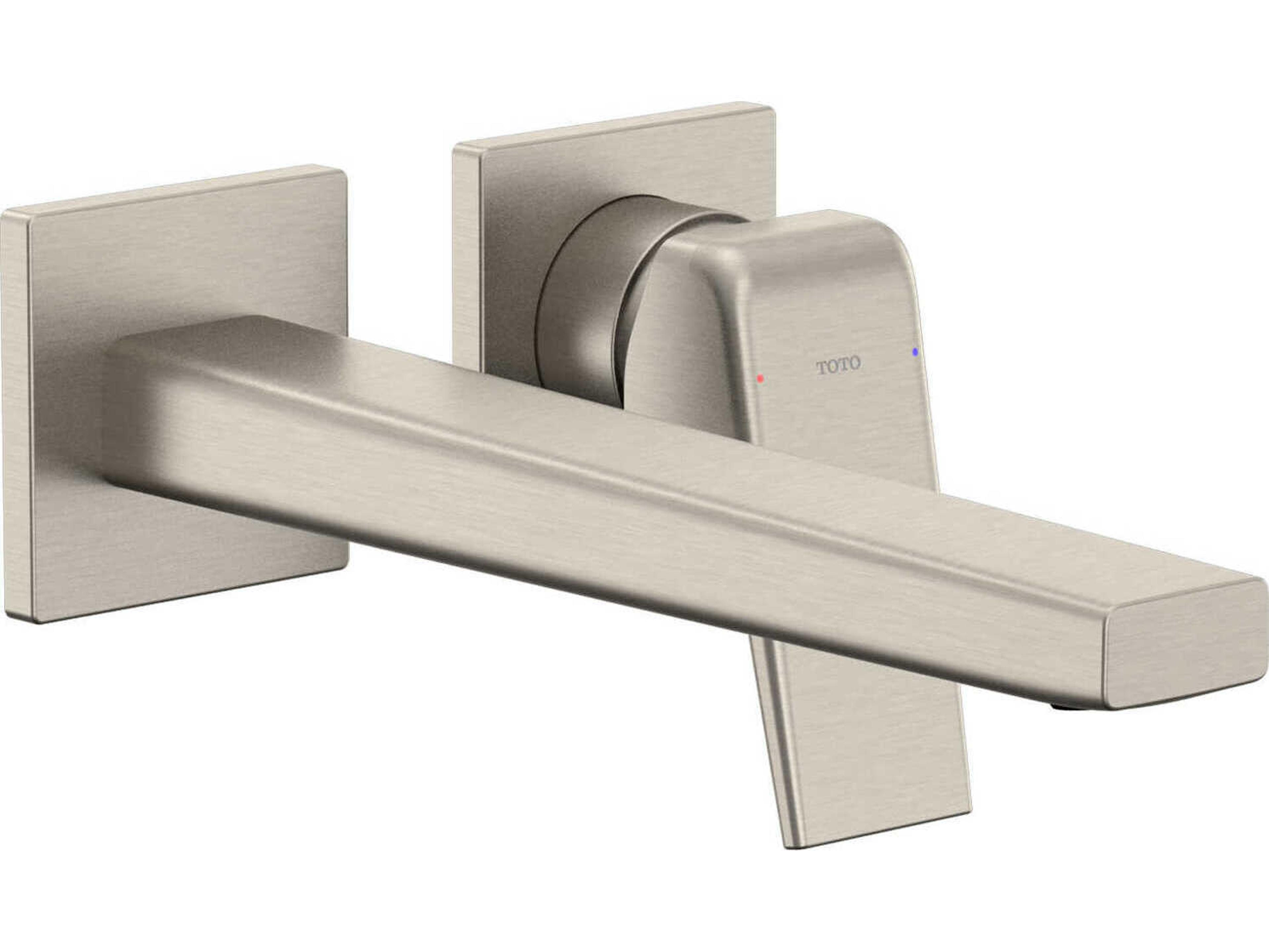 TOTO Global Balance Wall-Mount Single-Handle Long Bathroom Faucet with Comfort Glide Technology