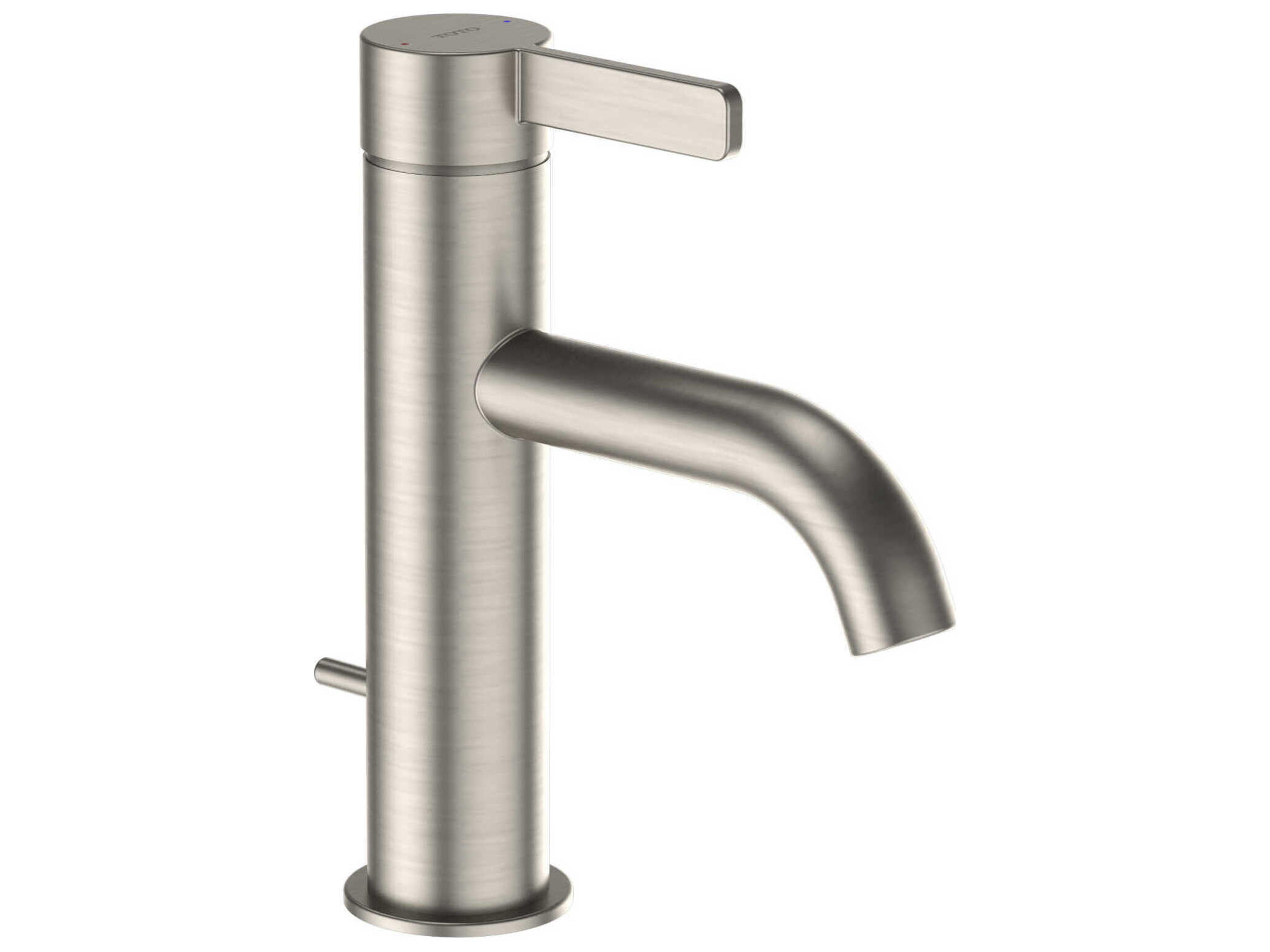 TOTO Global Fine Single Handle Bathroom Sink Faucet with Comfort Glide Technology and Drain Assembly